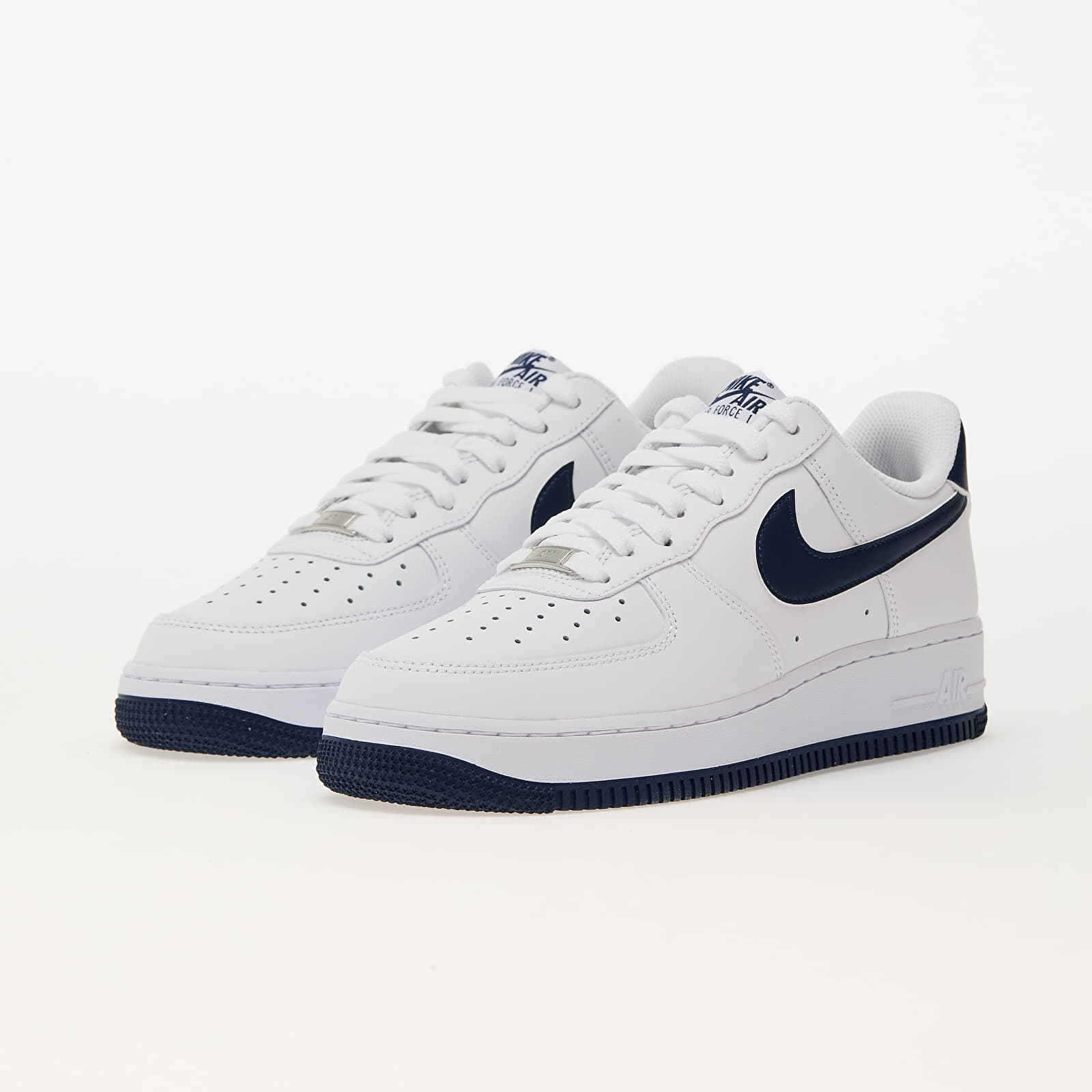 Buty męskie Nike Air Force 1 '07 White/ Midnight Navy-White