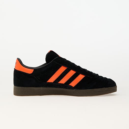 Adidas gazelle super black orange sale