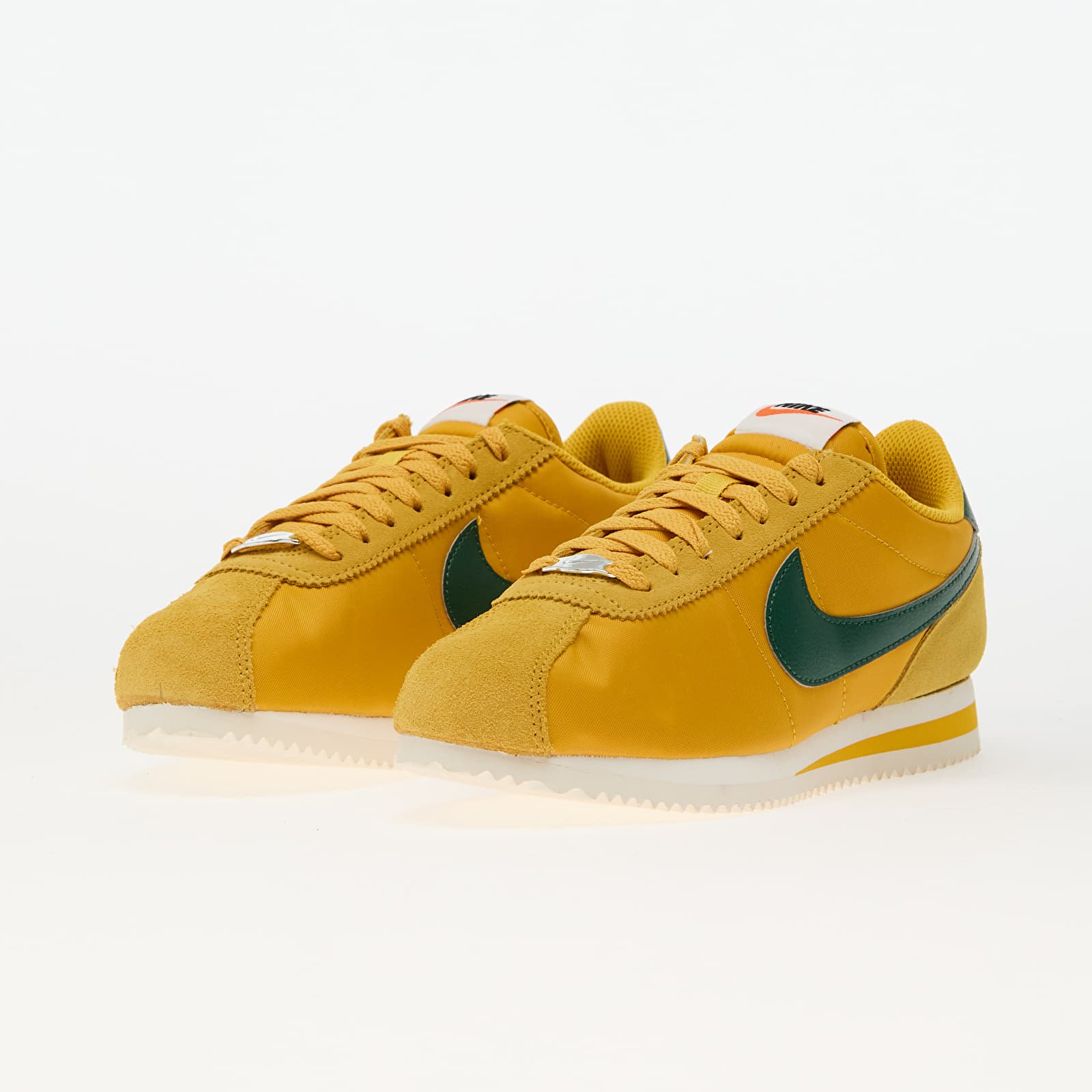 Dámské tenisky a boty Nike W Cortez Txt Yellow Ochre/ Gorge Green-Safety Orange