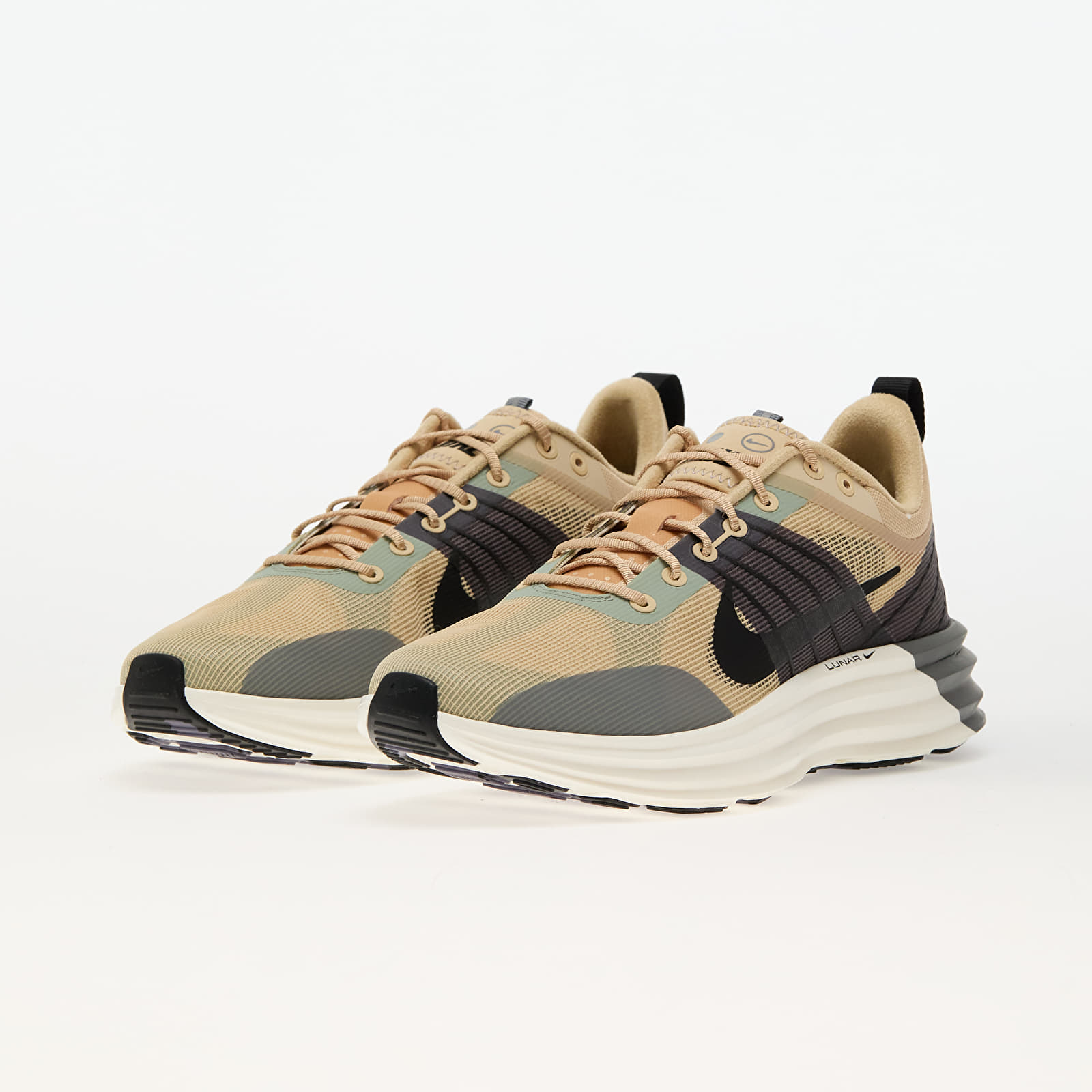 Meeste tossud ja kingad Nike Lunar Roam Sesame/ Black-Smoke Grey-Dark Raisin