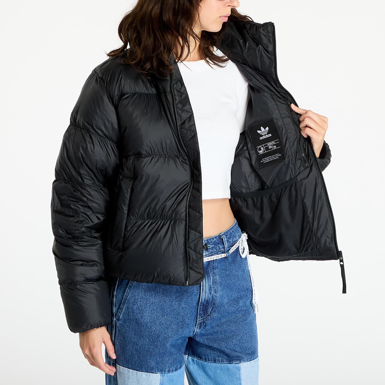 Γυναικεία σακάκια adidas Regen Down Puffer Jacket Black