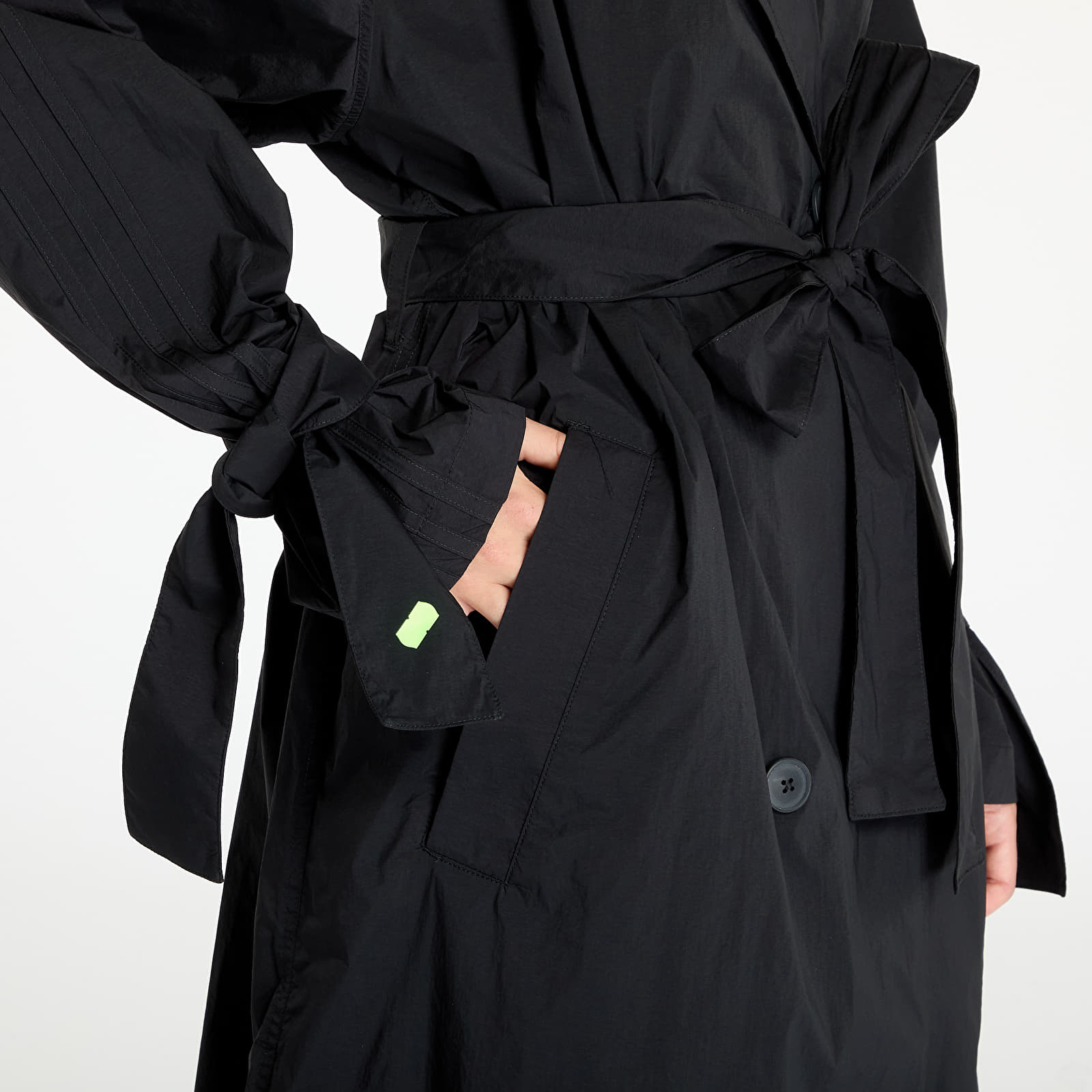 Ženske jakne adidas x KSENIASCHNAIDER Trenchcoat Black