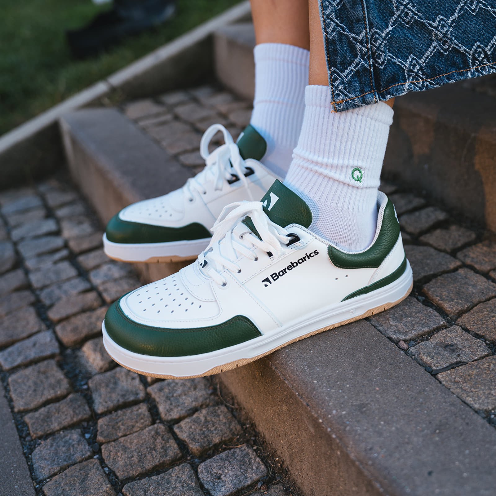 Kingad Barebarics Wave White & Dark Green