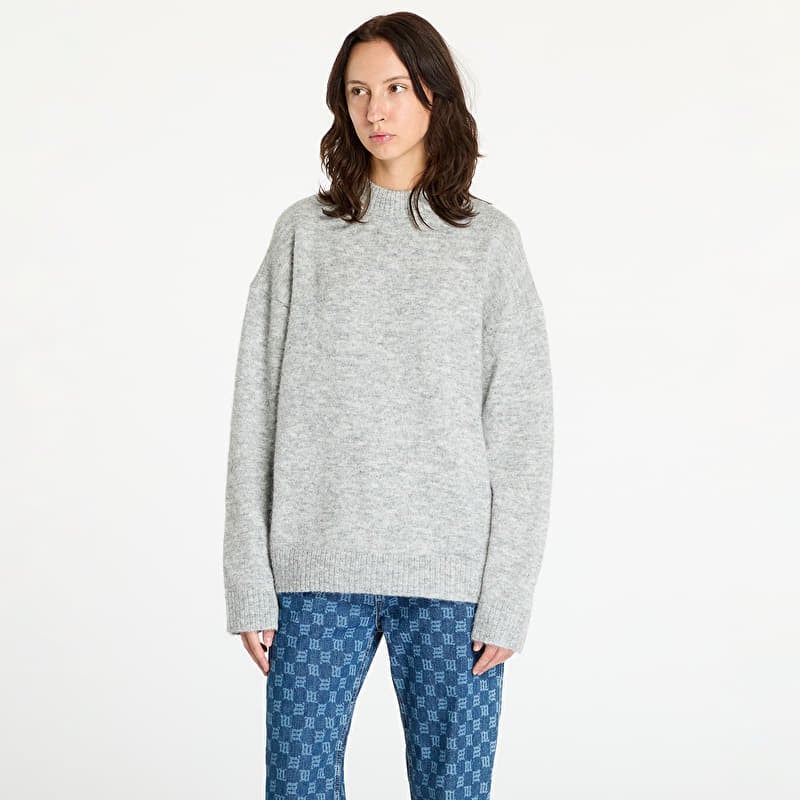 Sweater Calvin Klein Jeans Textured Loose Sweater Gray