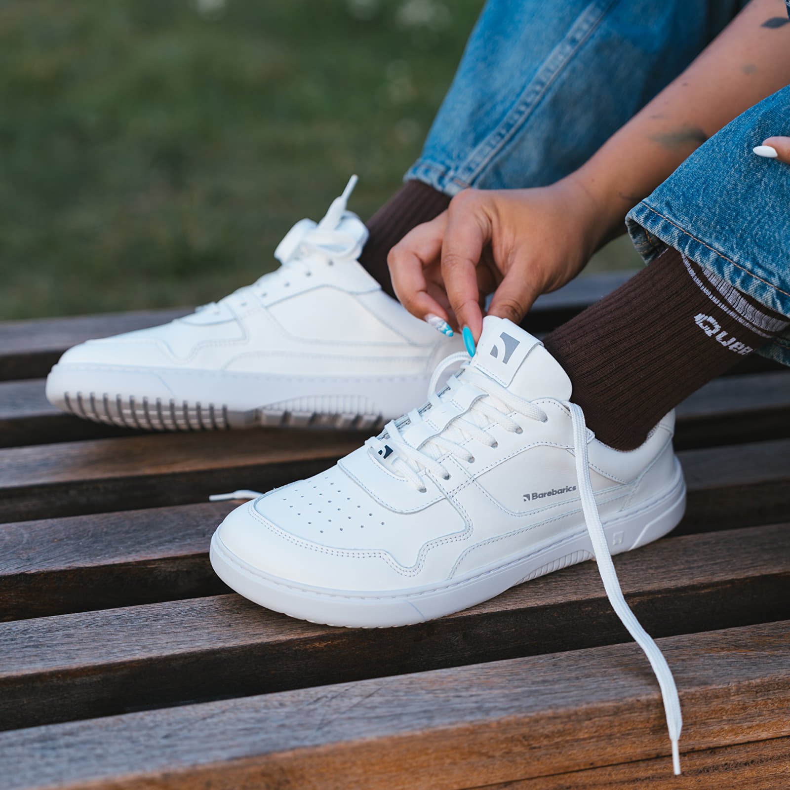 Cipele Barebarics Zing All White