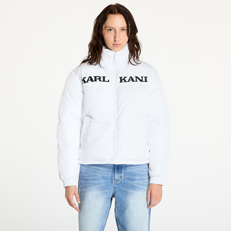 Jacke Karl Kani Retro Essential Puffer Jacket White