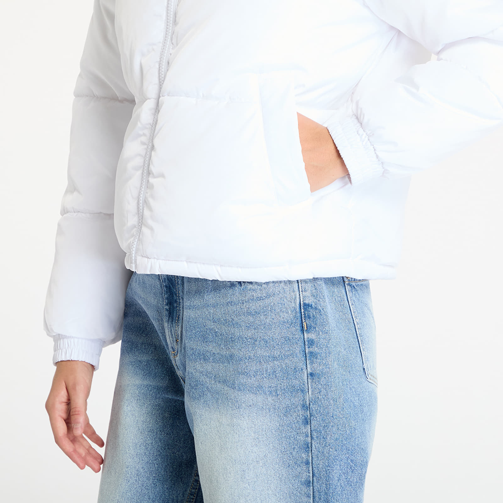 Jakker Karl Kani Retro Essential Puffer Jacket White