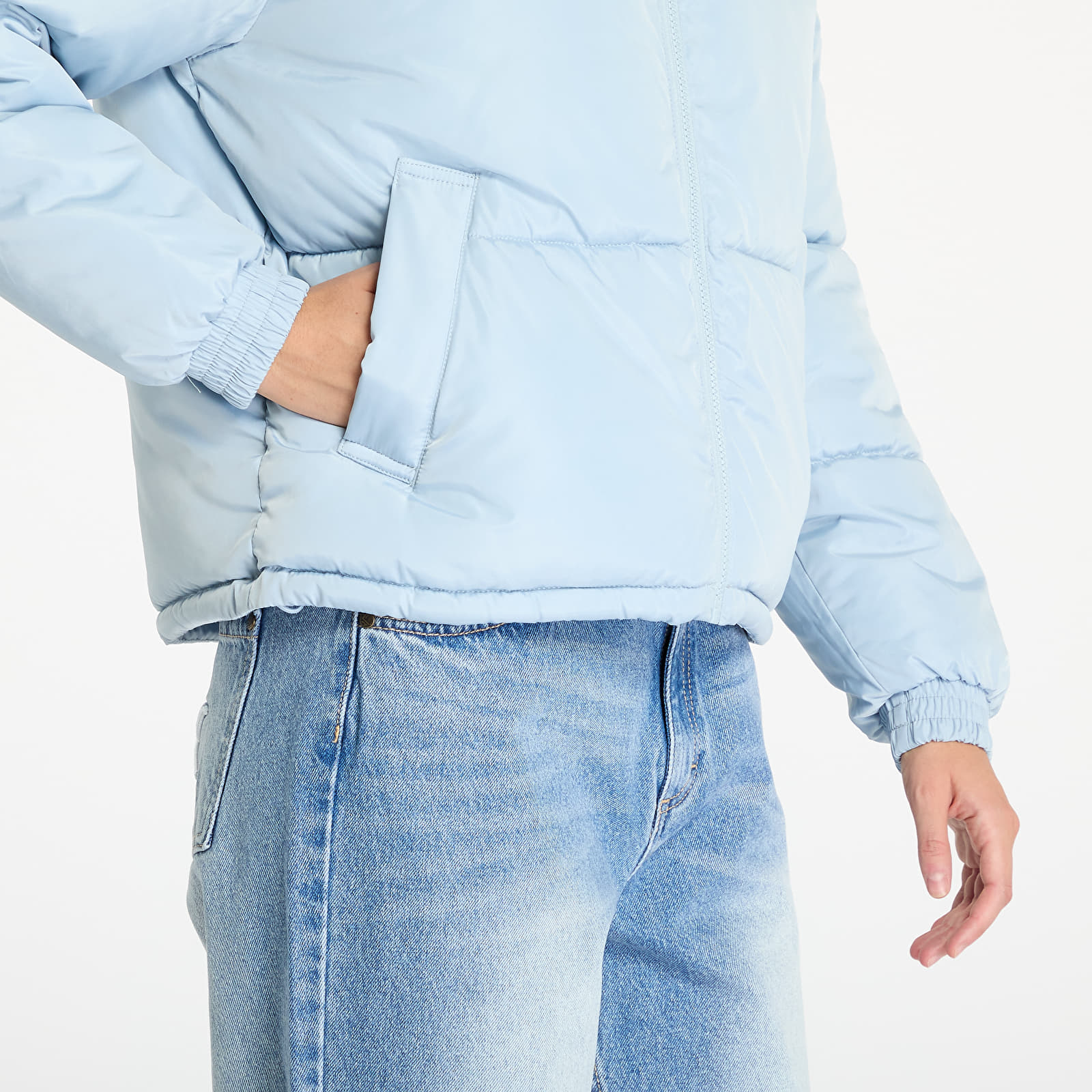 Jakne Karl Kani Retro Essential Puffer Jacket Light Blue
