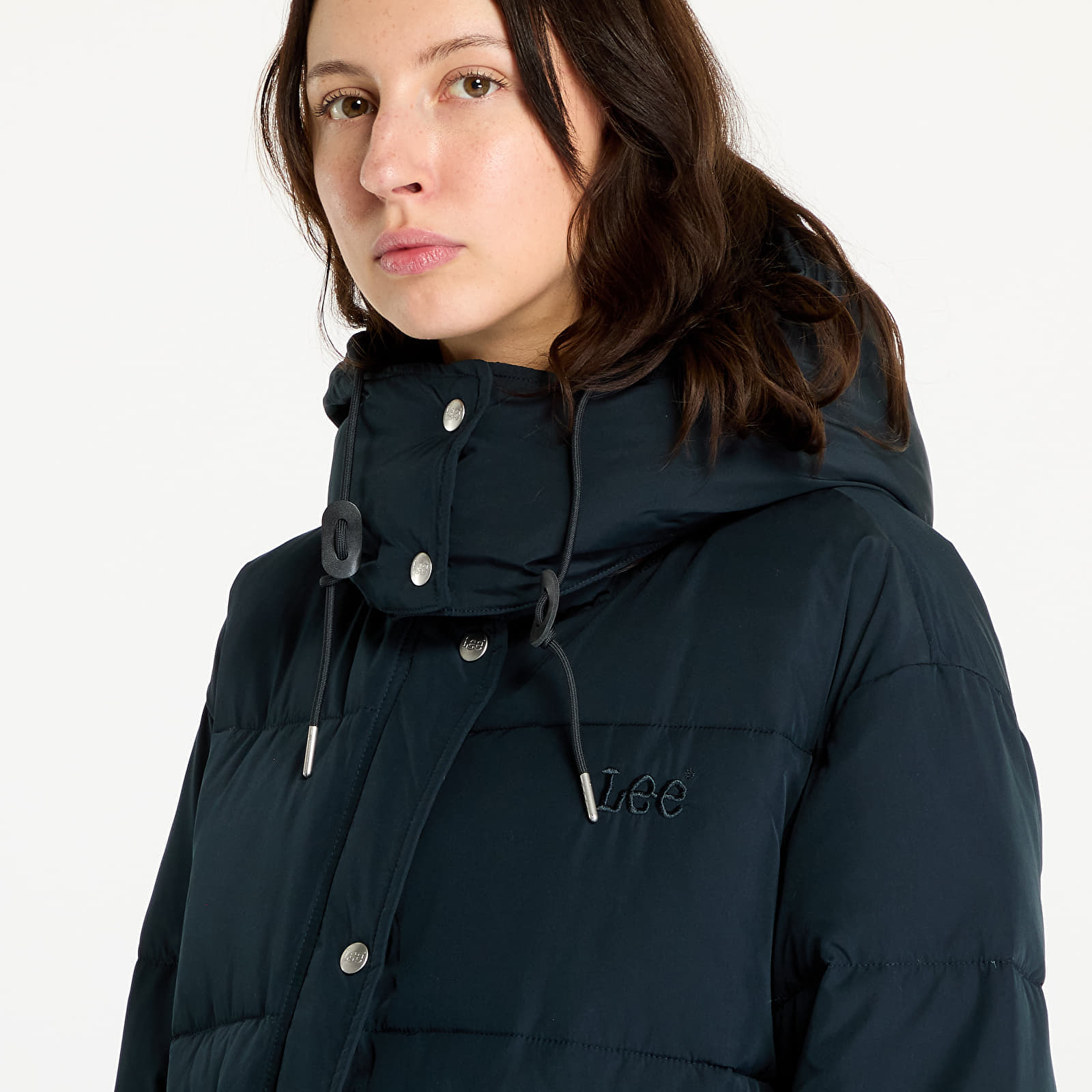 Jachetă Lee Hooded Short Puffer Unionall Black - 1 | YEO