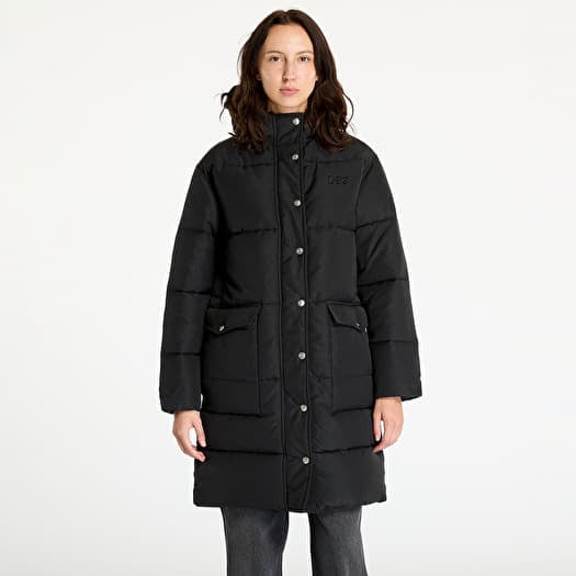 Jacket Lee Long Puffer Jacket Unionall Black