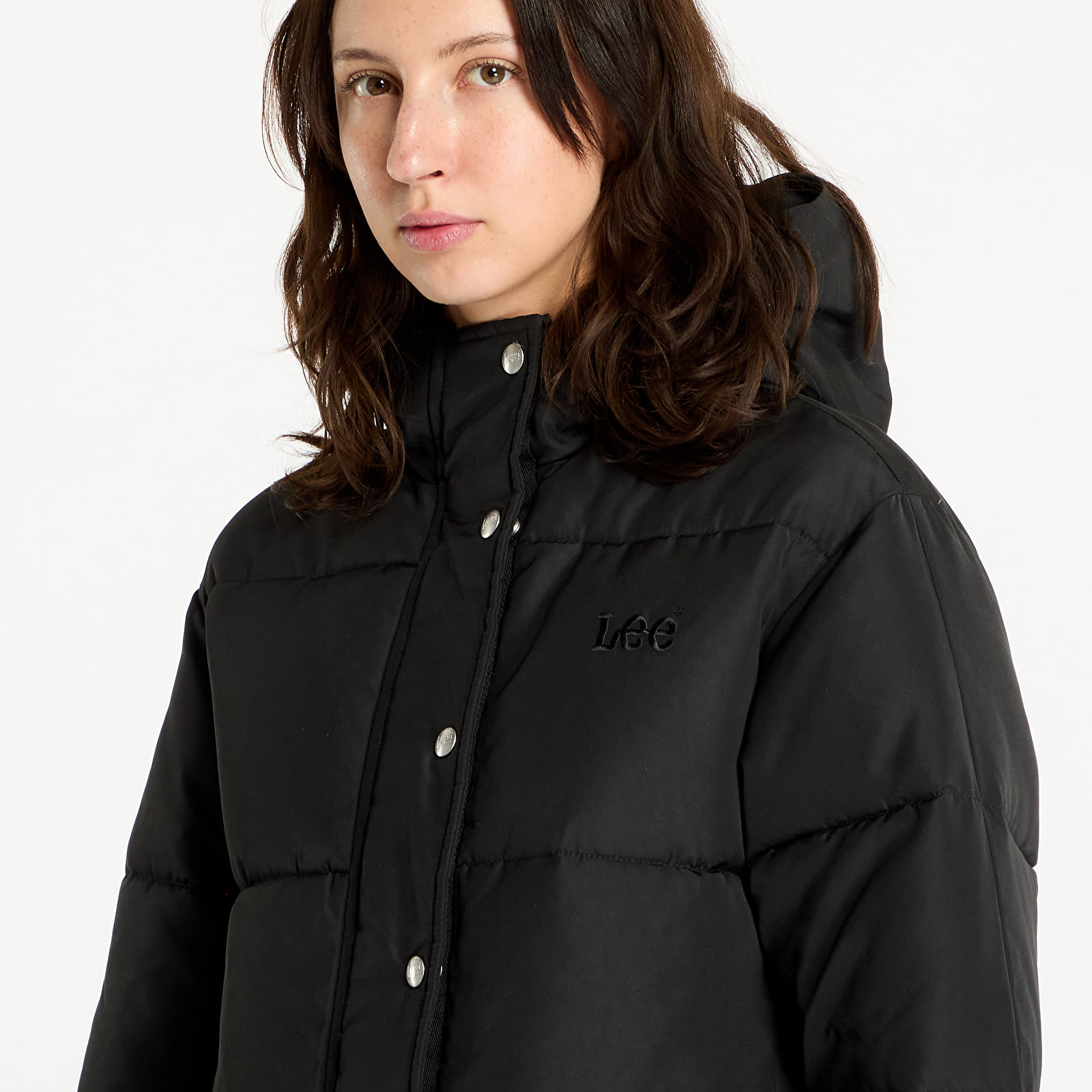 Jakne Lee Long Puffer Jacket Unionall Black