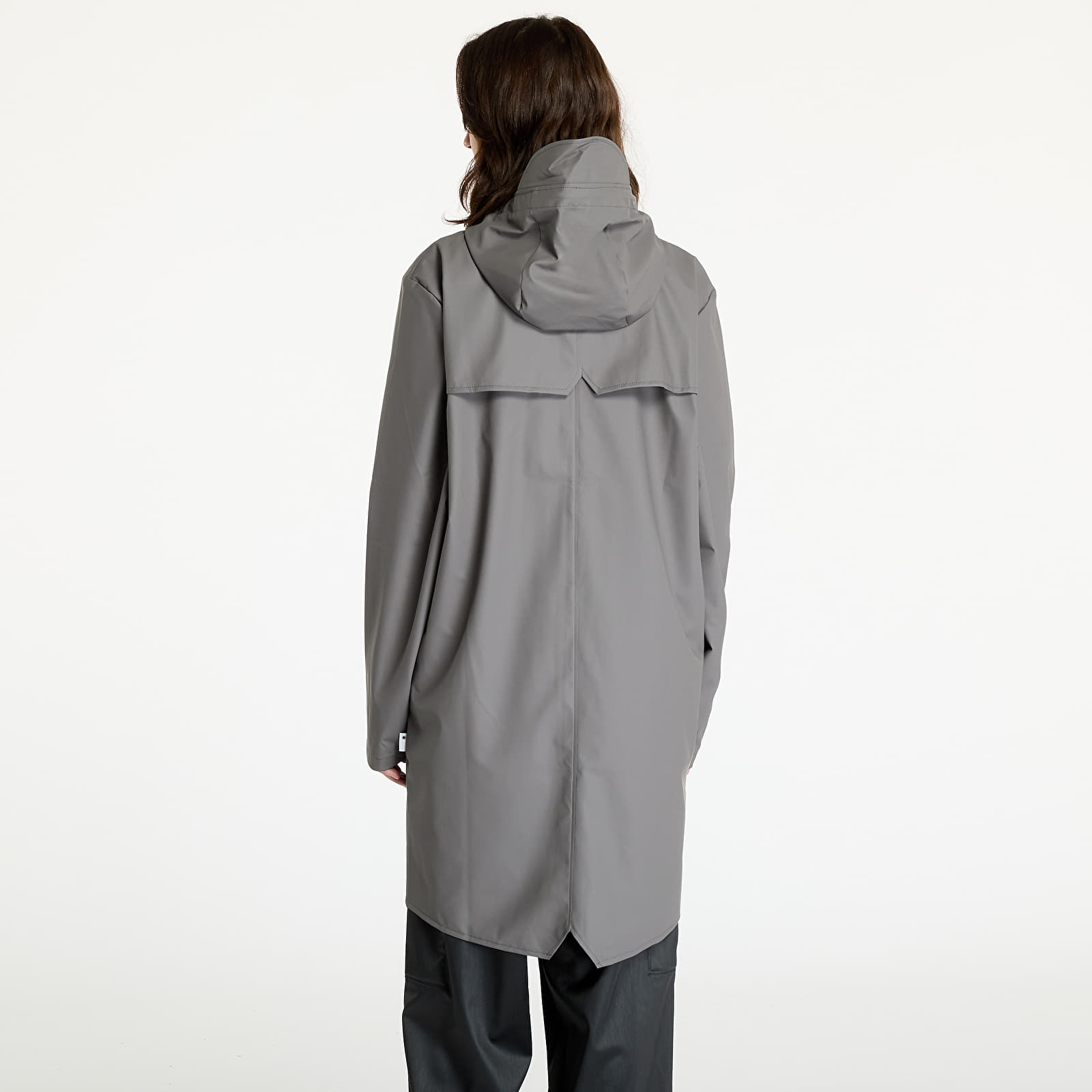 Jakne Rains Long Jacket W3 UNISEX Grey