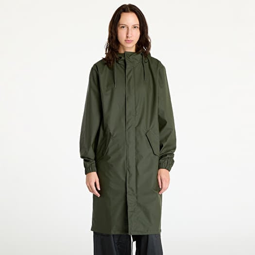 Jacke Rains Fishtail Parka W3 UNISEX Green