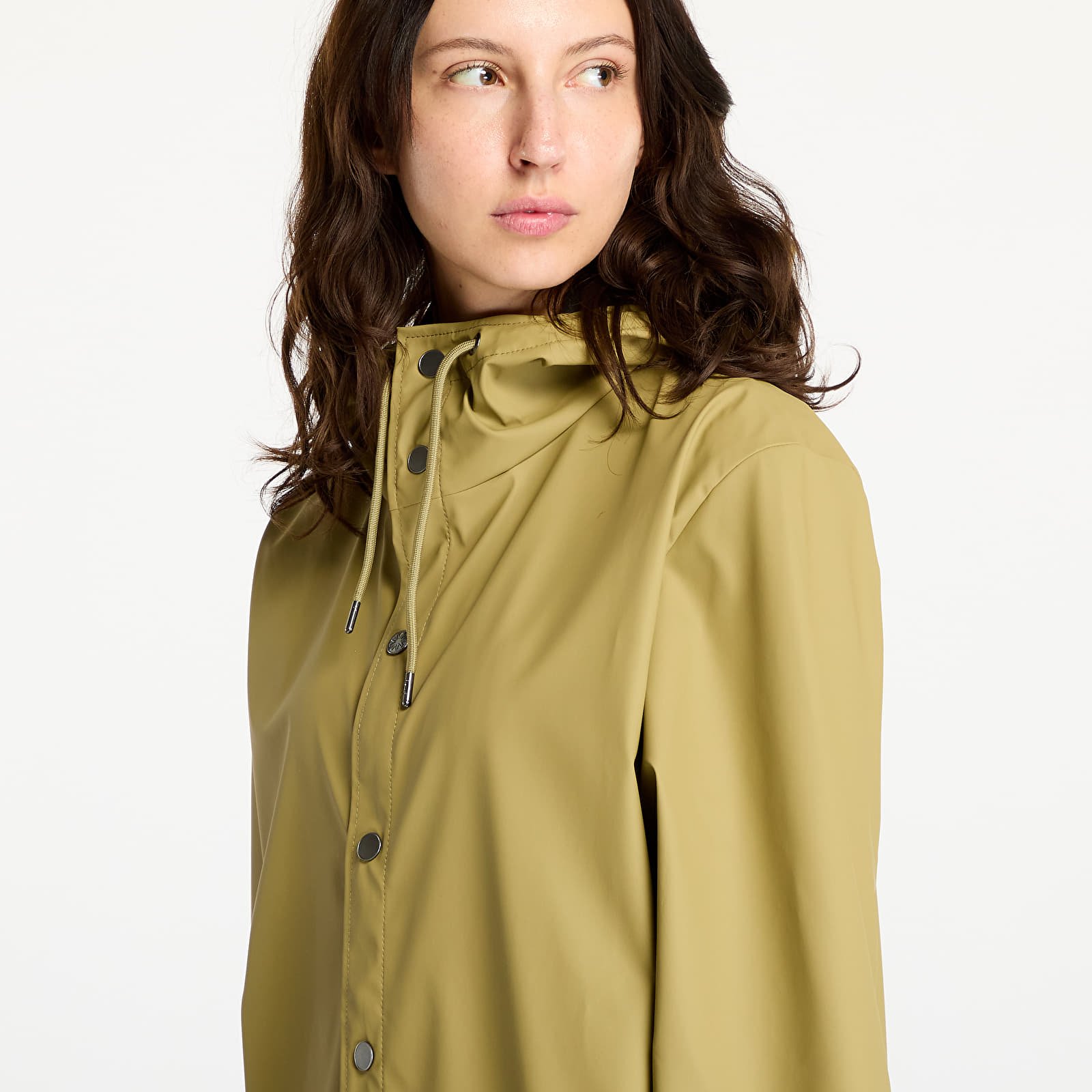 Jacken Rains Long Jacket W3 UNISEX Khaki