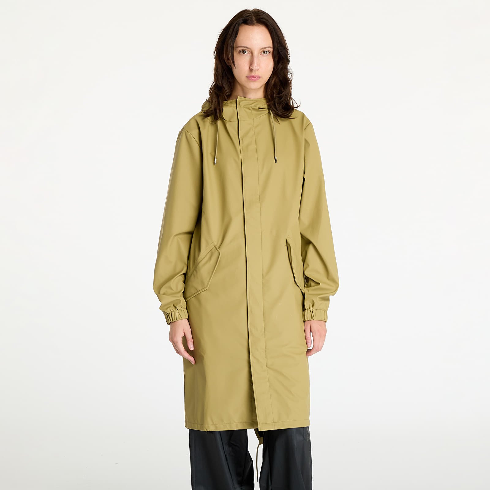 Jacken Rains Fishtail Parka W3 UNISEX Khaki