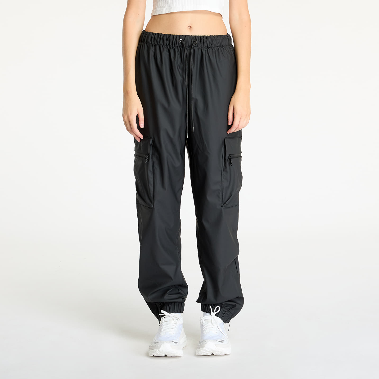 Jeans und Hosen Rains Cargo Rain Pants Regular W3 UNISEX Black