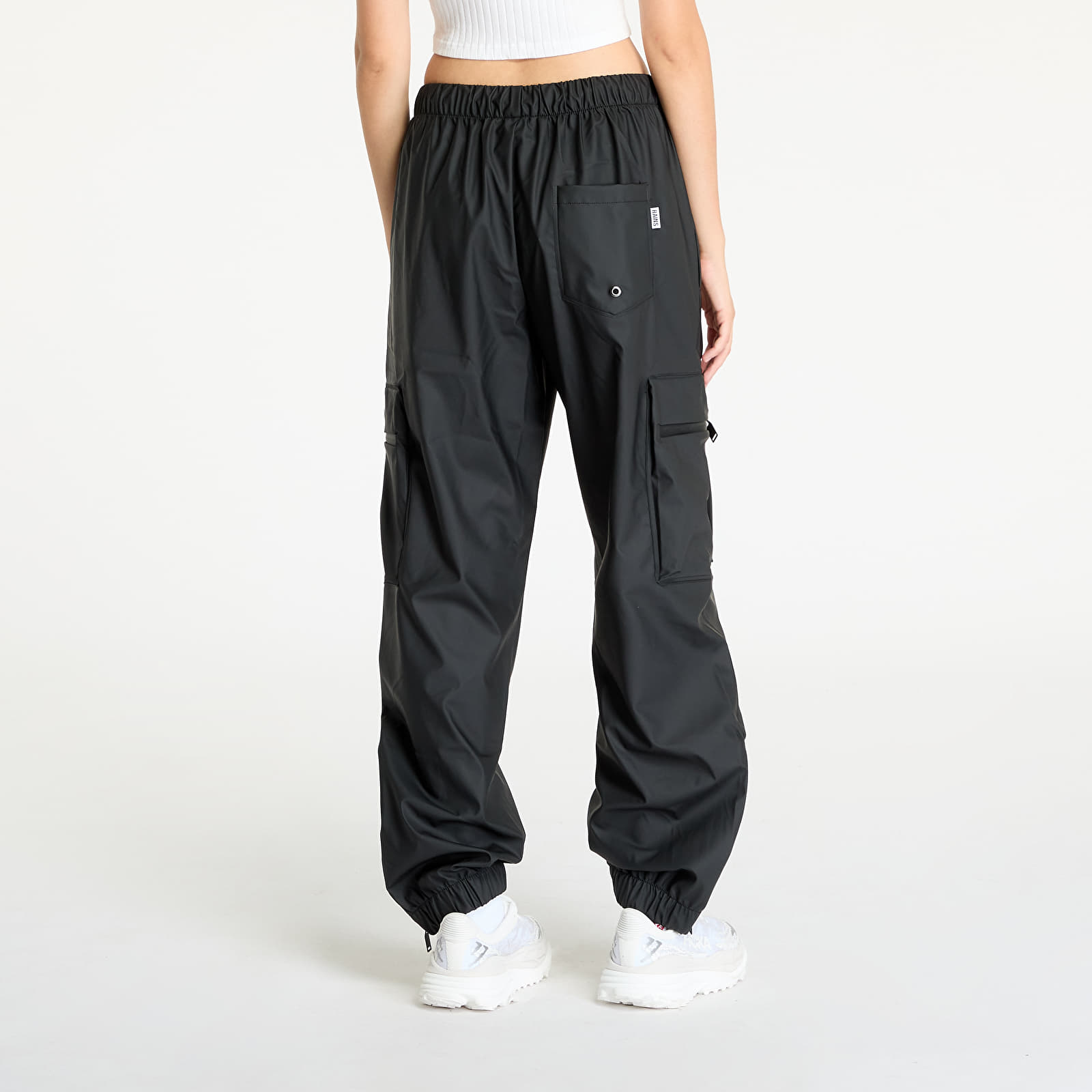 Jeans und Hosen Rains Cargo Rain Pants Regular W3 UNISEX Black