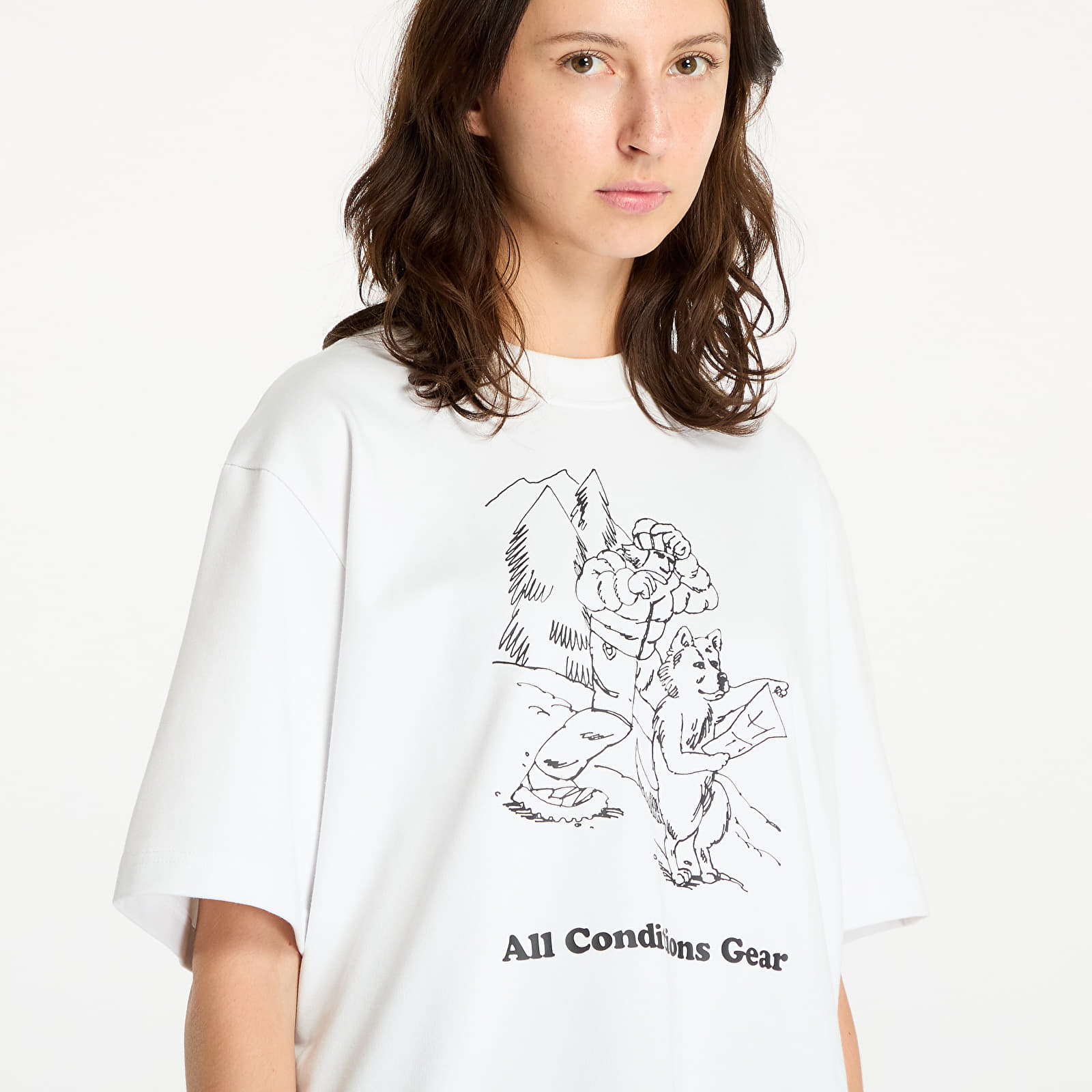 Camisetas Nike ACG Women's Loose Graphic T-Shirt Summit White