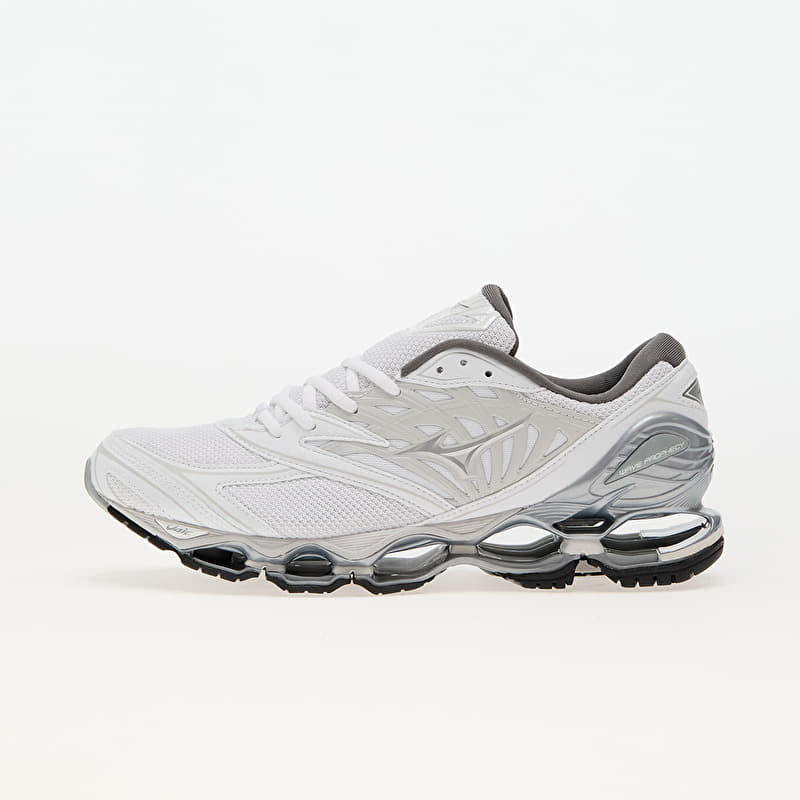 Mizuno Wave Prophecy Ls White/ Silver/ Harbor Mist | Queens