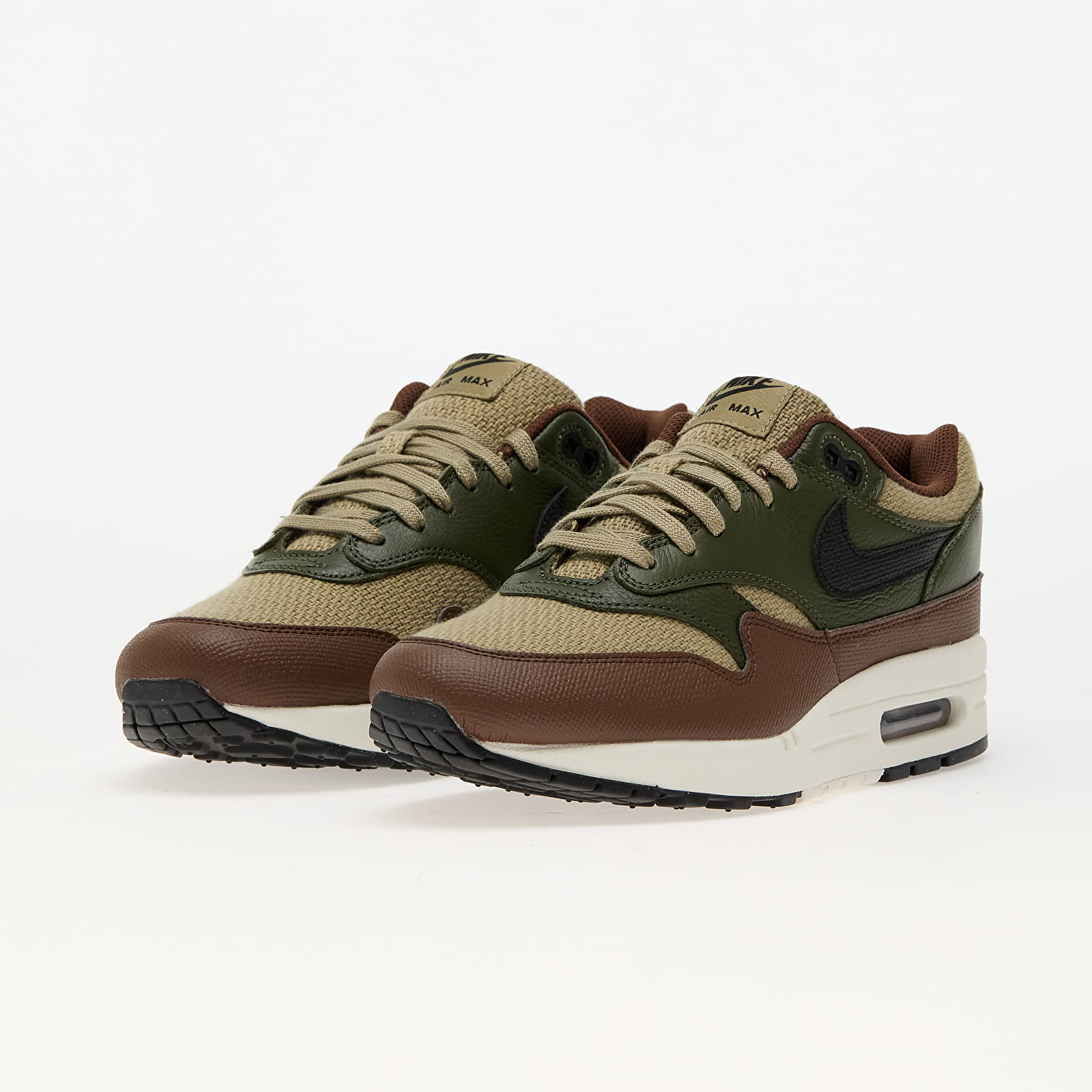 Męskie trampki i buty Nike Air Max 1 Essential Premium Neutral Olive/ Black-Cargo Khaki