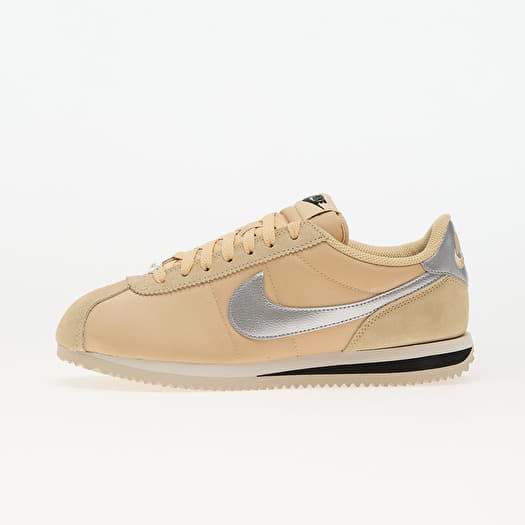 Nike W Cortez Txt Sesame/ Metallic Silver-Lt Orewood Brn