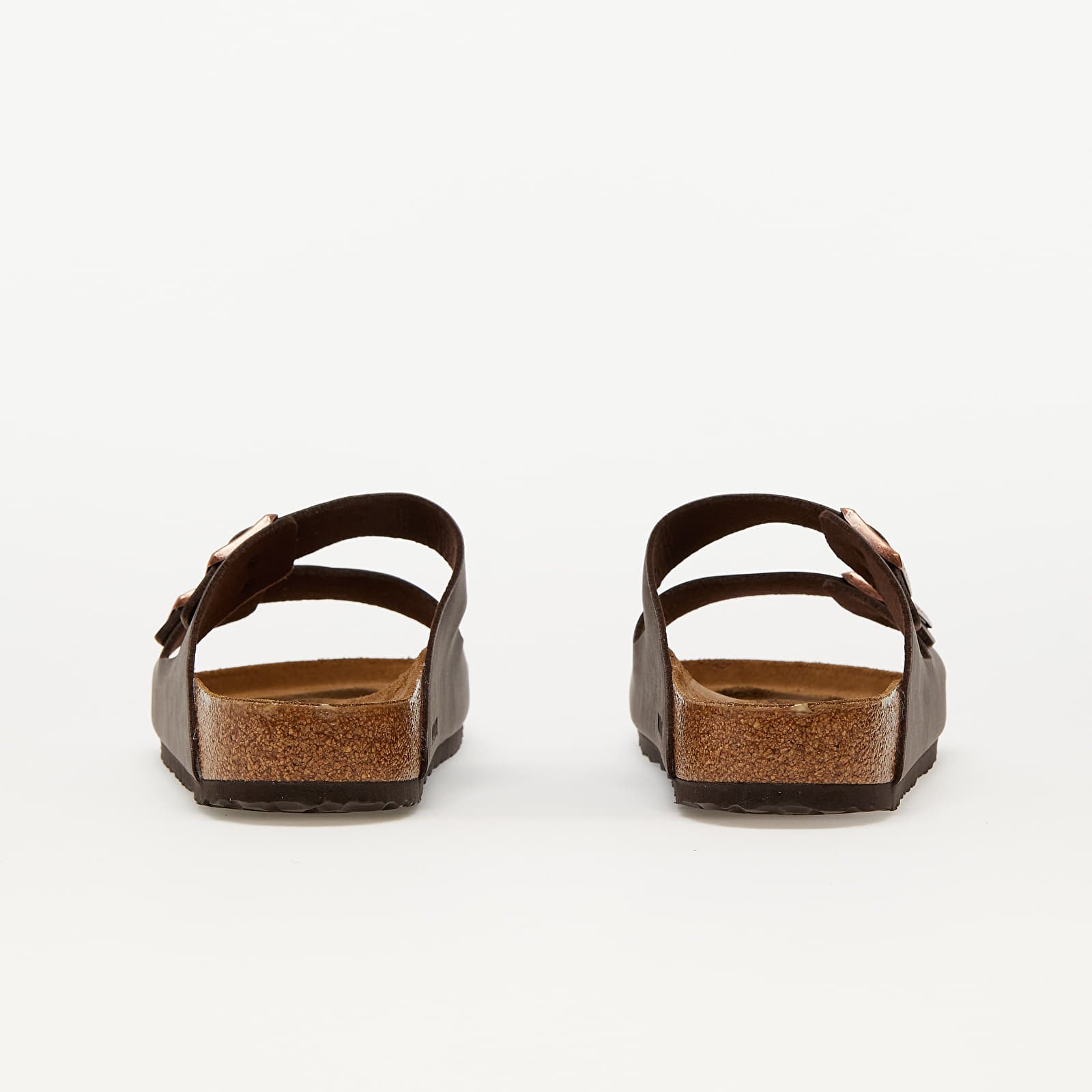 Men's sneakers and shoes Birkenstock Arizona Birko-Flor Dark Brown