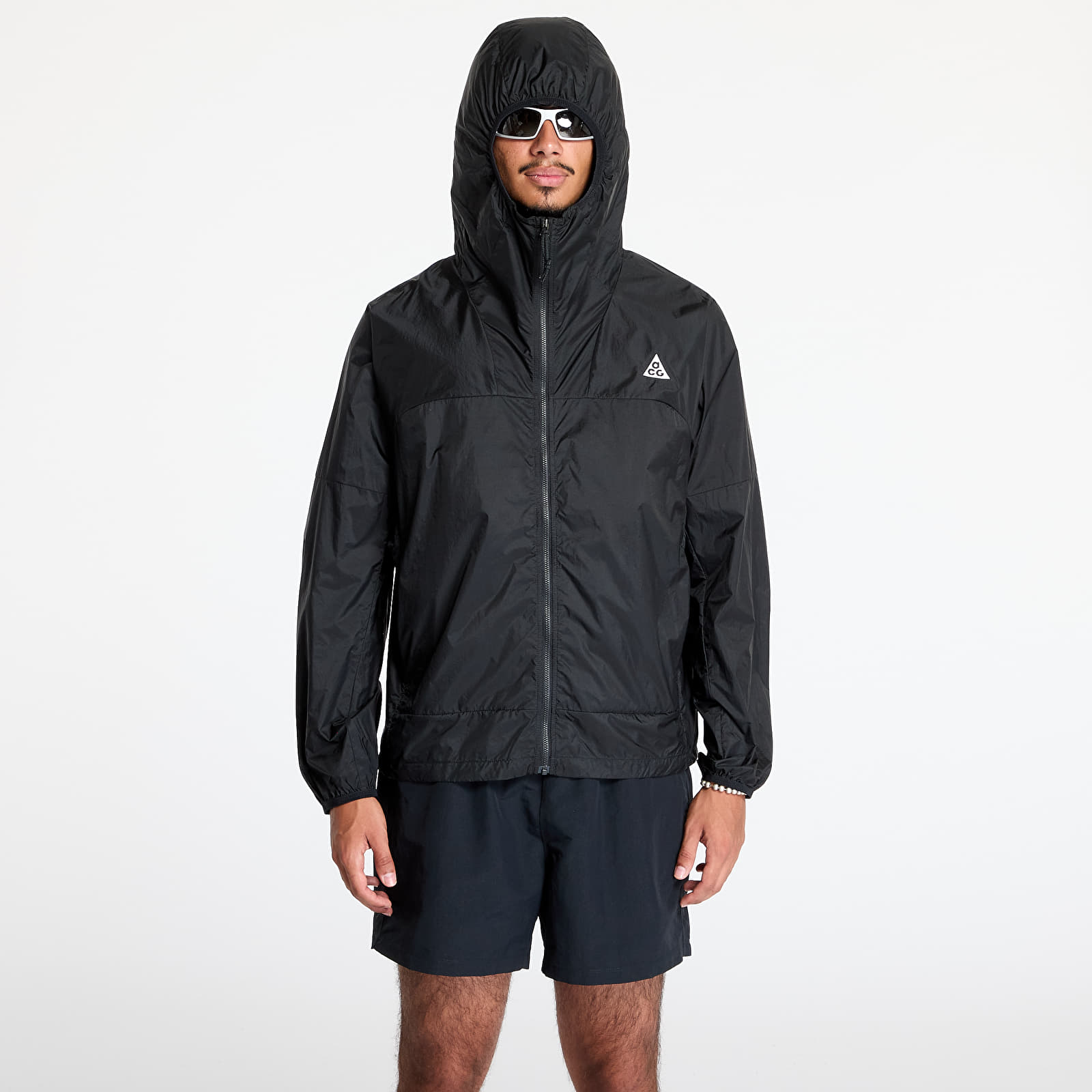 Chaquetas de hombre Nike ACG "Cinder Cone" Men's Windproof Jacket Black/ Anthracite/ Summit White