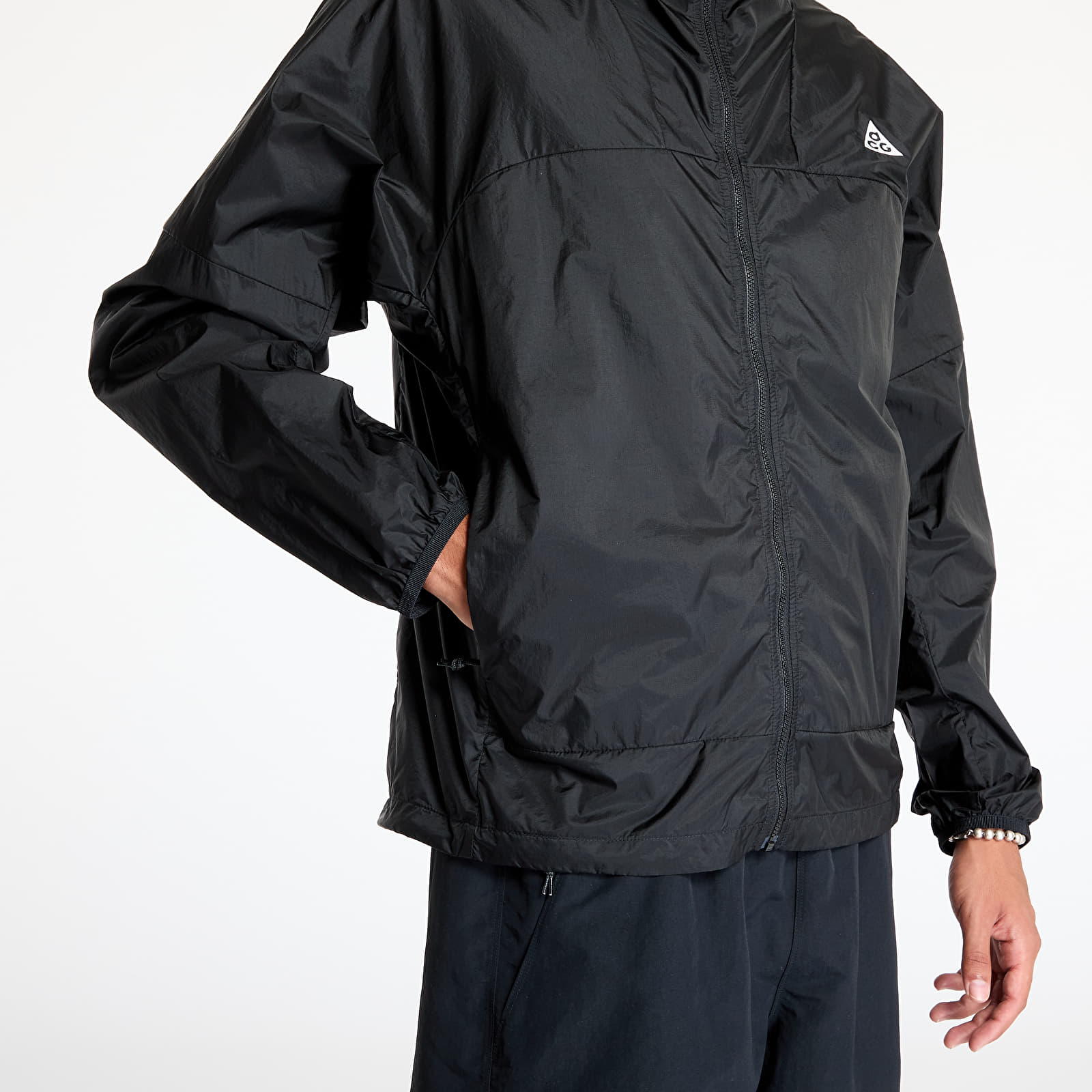 Chaquetas de hombre Nike ACG "Cinder Cone" Men's Windproof Jacket Black/ Anthracite/ Summit White