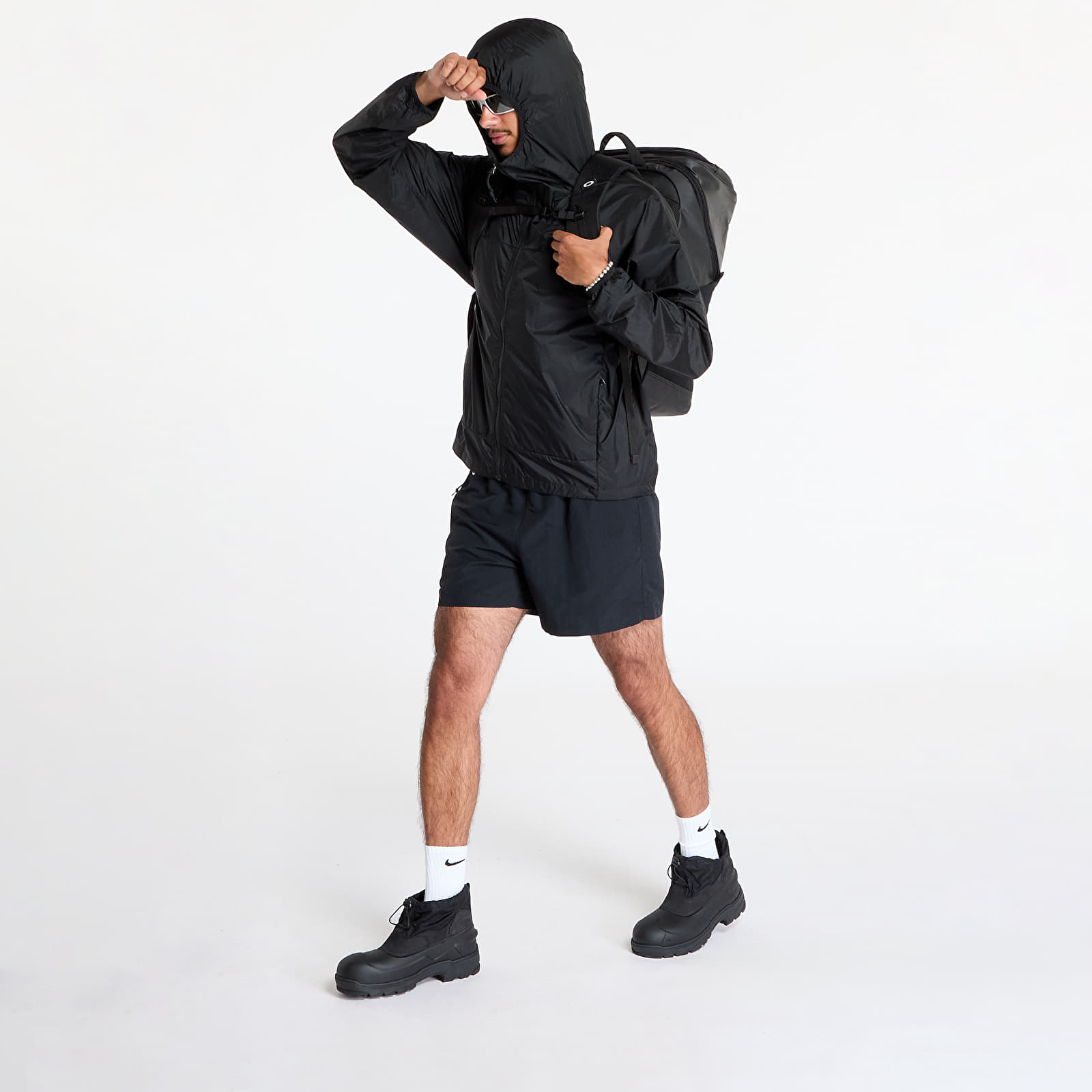 Chaquetas de hombre Nike ACG "Cinder Cone" Men's Windproof Jacket Black/ Anthracite/ Summit White