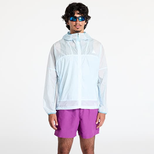 Nike ACG "Cinder Cone" Men's Windproof Jacket Glacier Blue/ Denim Turquoise/ Summit White