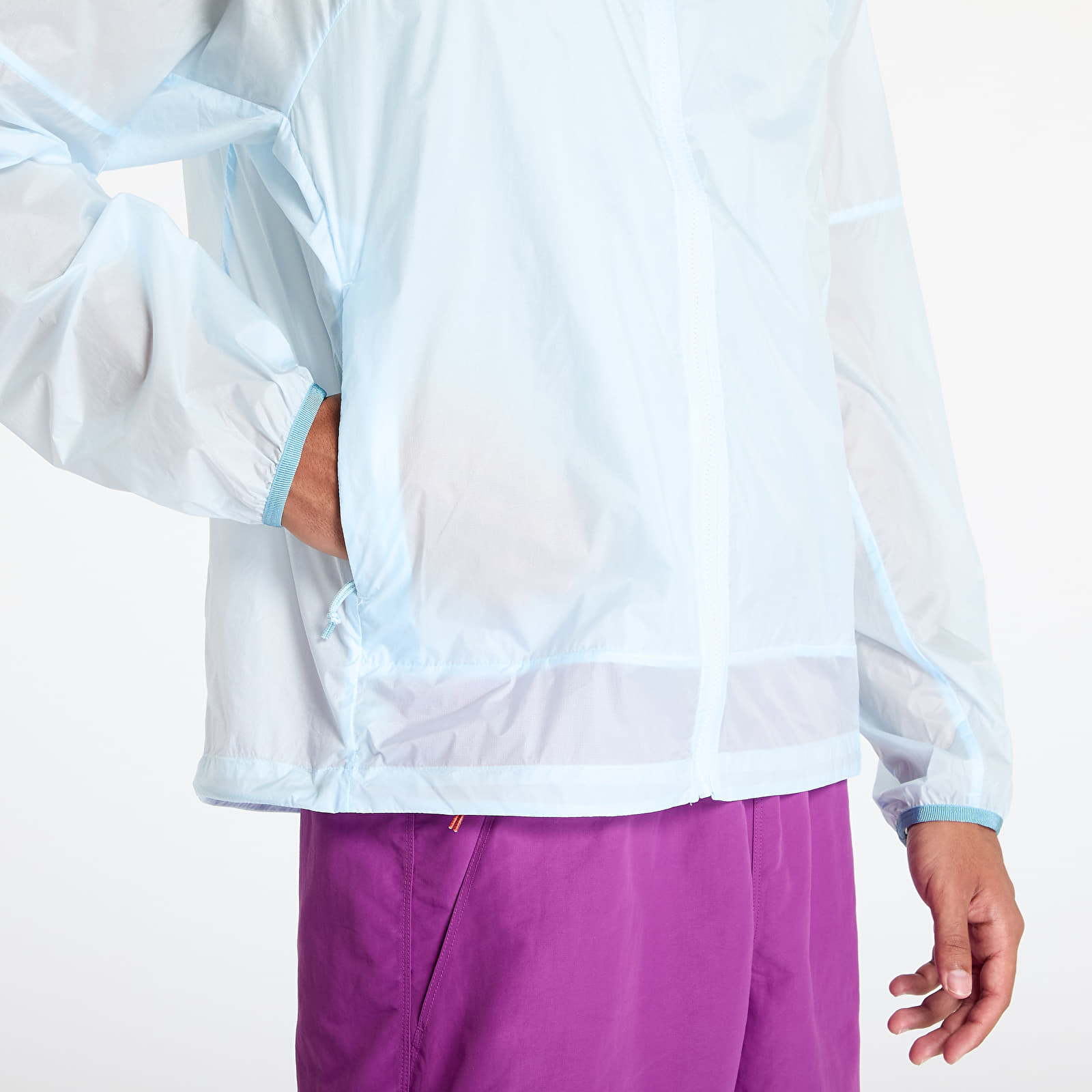 Men's jackets Nike ACG "Cinder Cone" Men's Windproof Jacket Glacier Blue/ Denim Turquoise/ Summit White
