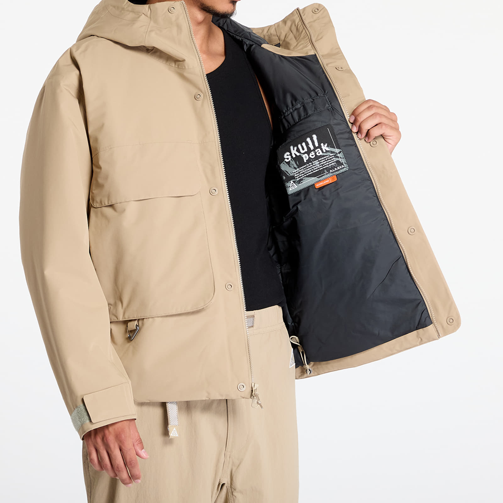 Chaquetas de hombre Nike ACG "Skull Peak" Men's Storm-FIT ADV PrimaLoft® Jacket Khaki/ Anthracite/ Black/ Summit White
