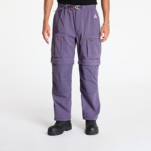 Pantaloni da uomo Nike ACG Smith Summit Men s Cargo Pants Dark Raisin Black Summit White Queens