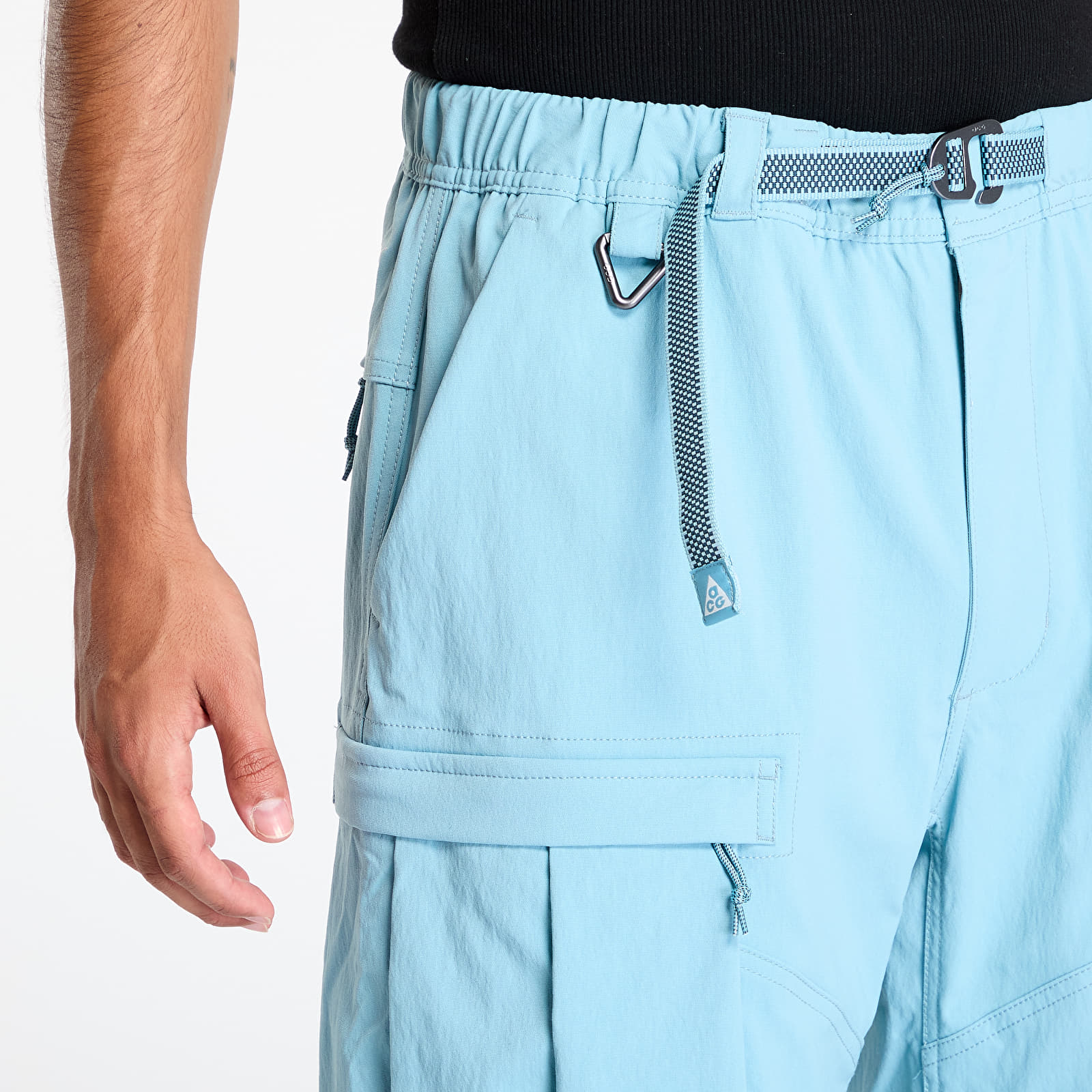 Hosen für Männer Nike ACG "Smith Summit" Men's Cargo Pants Denim Turq/ Armory Navy/ Summit White