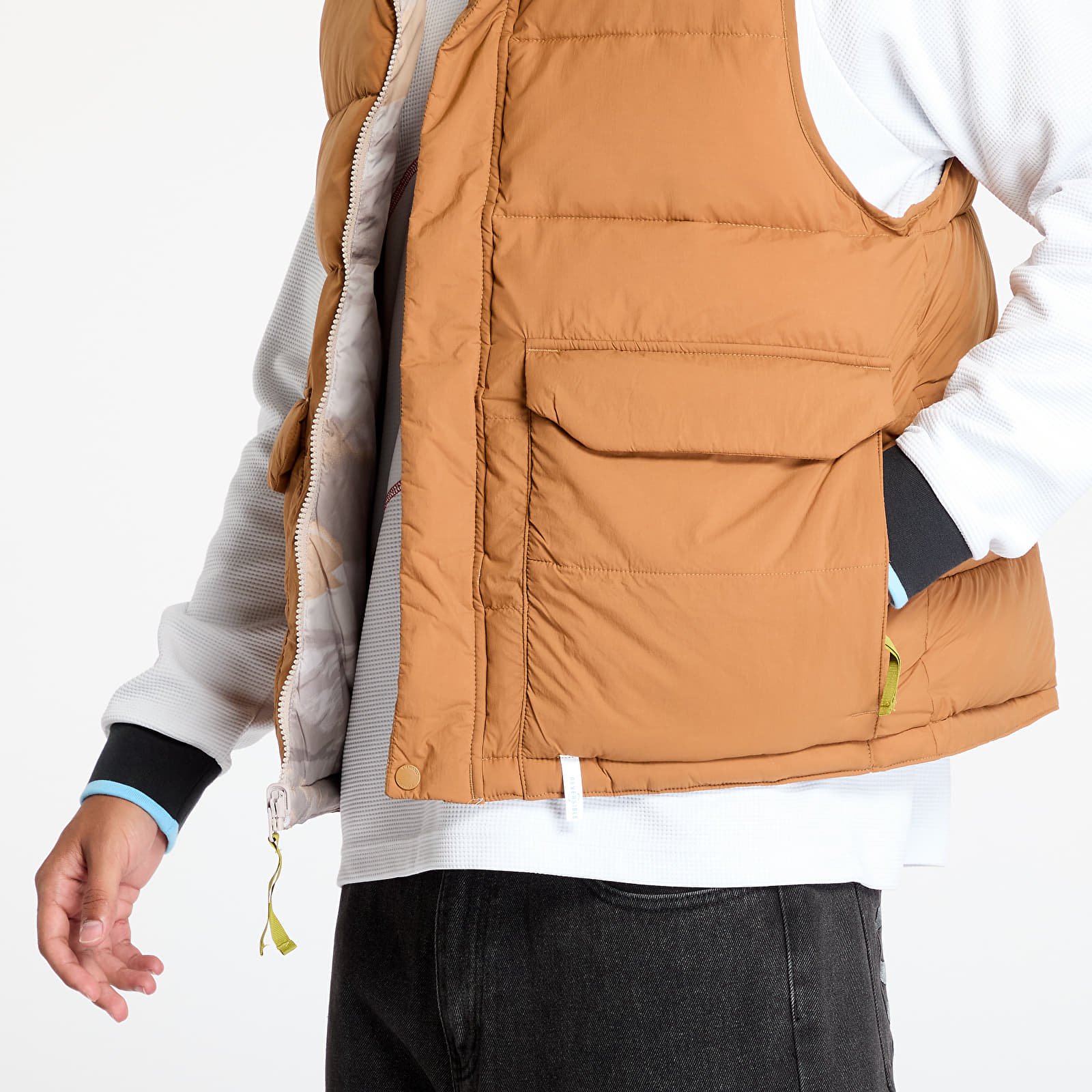 Coletes para homem Columbia Wallowa™ Reversible Vest Camel Brown