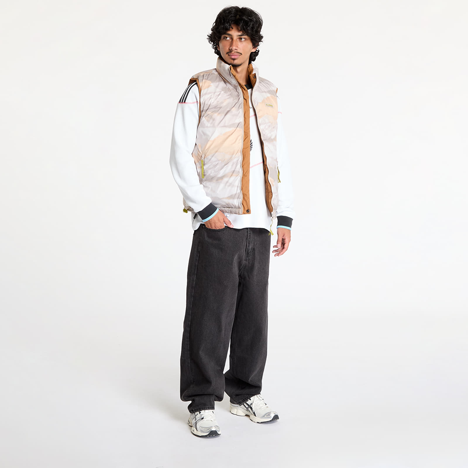 Coletes para homem Columbia Wallowa™ Reversible Vest Camel Brown