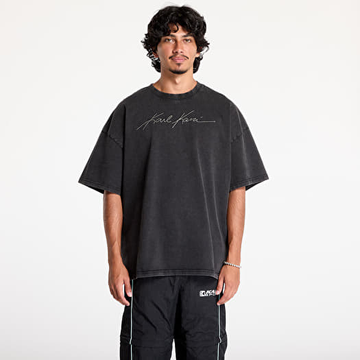 T-shirt Karl Kani Autograph Heavy Boxy Tee Black