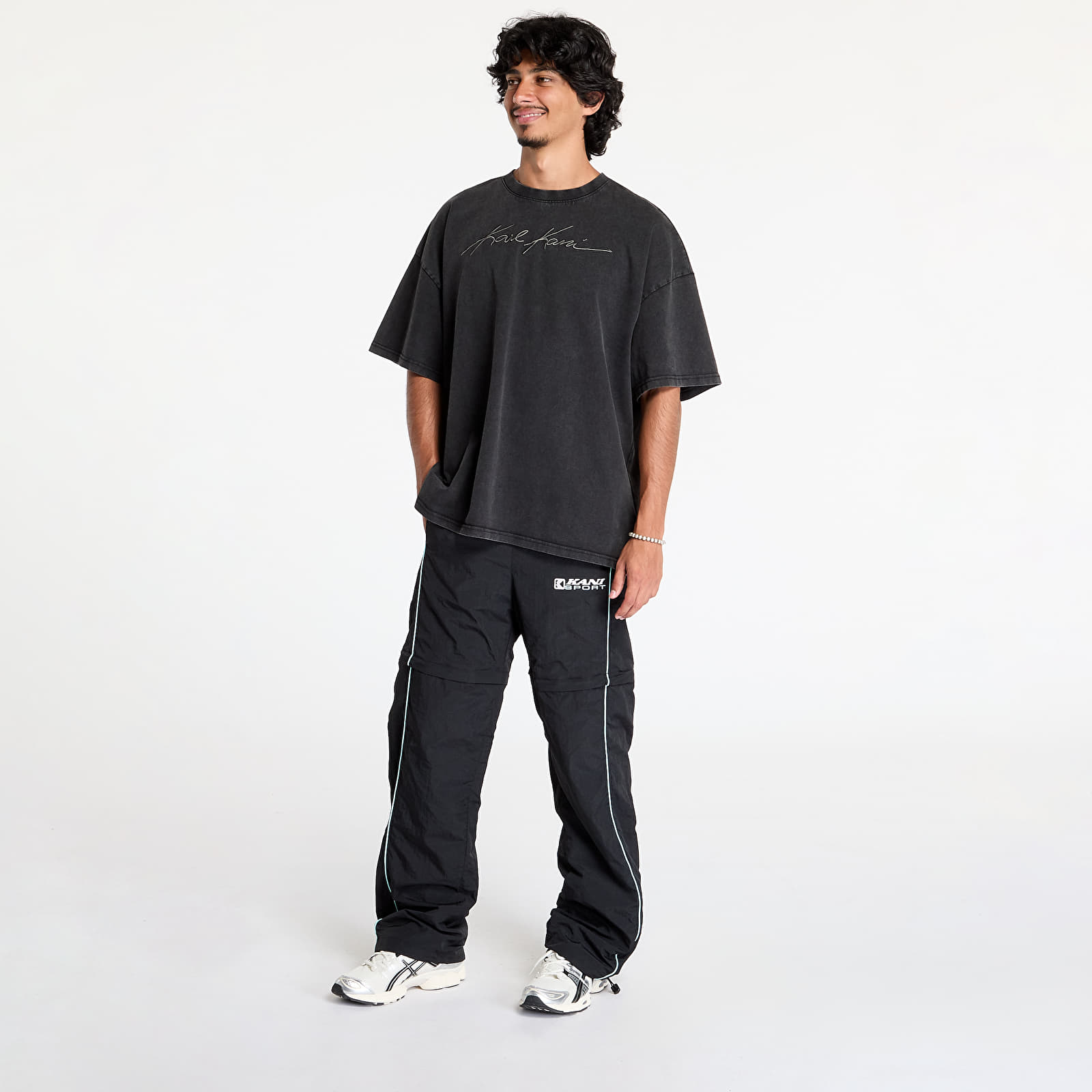 T-shirts Karl Kani Autograph Heavy Boxy Tee Black