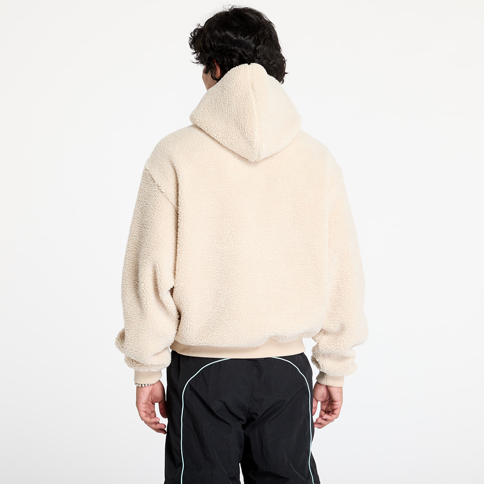 Sweatshirts Karl Kani Serif Teddy Hoodie Light Sand