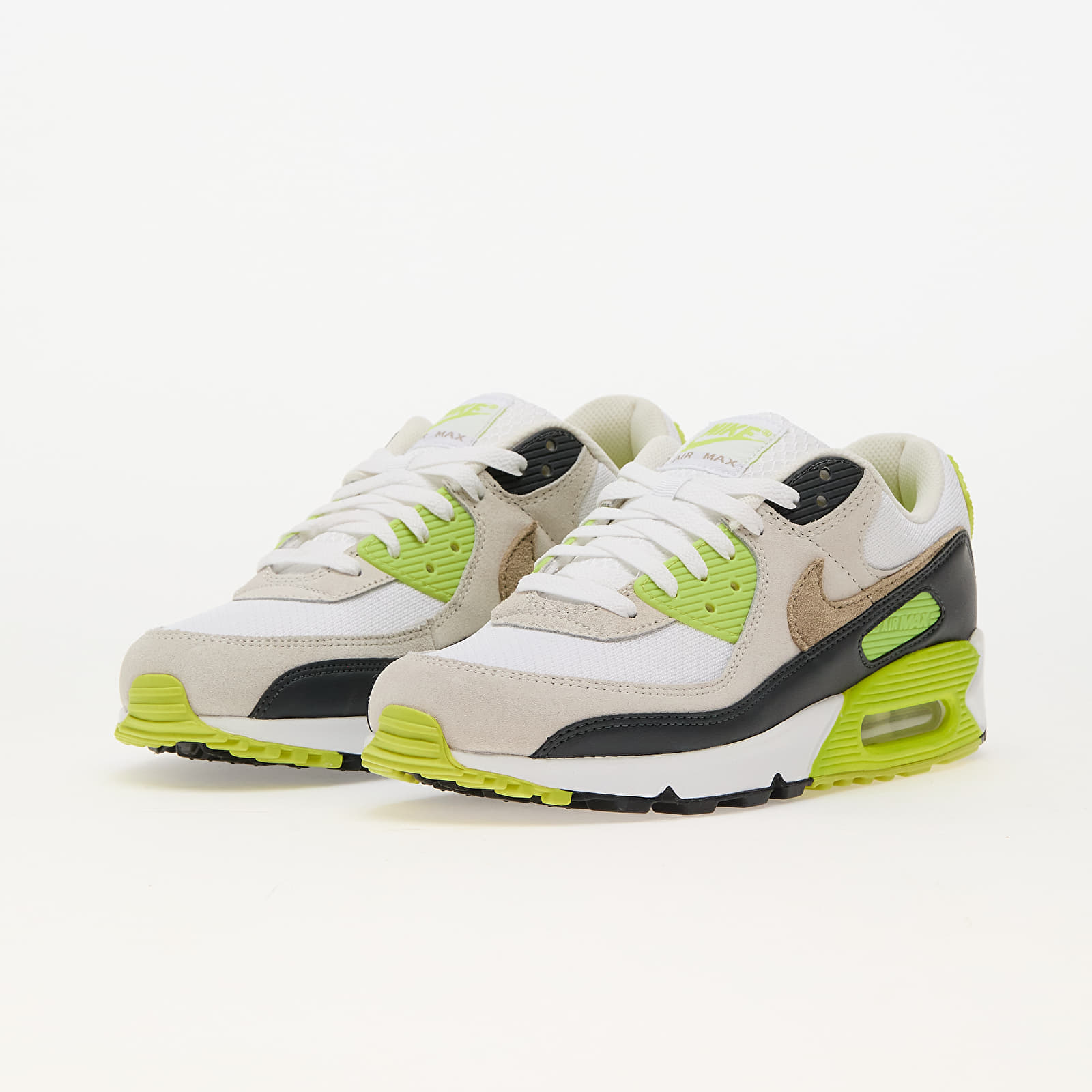Nike air max 9 yellow and white deals