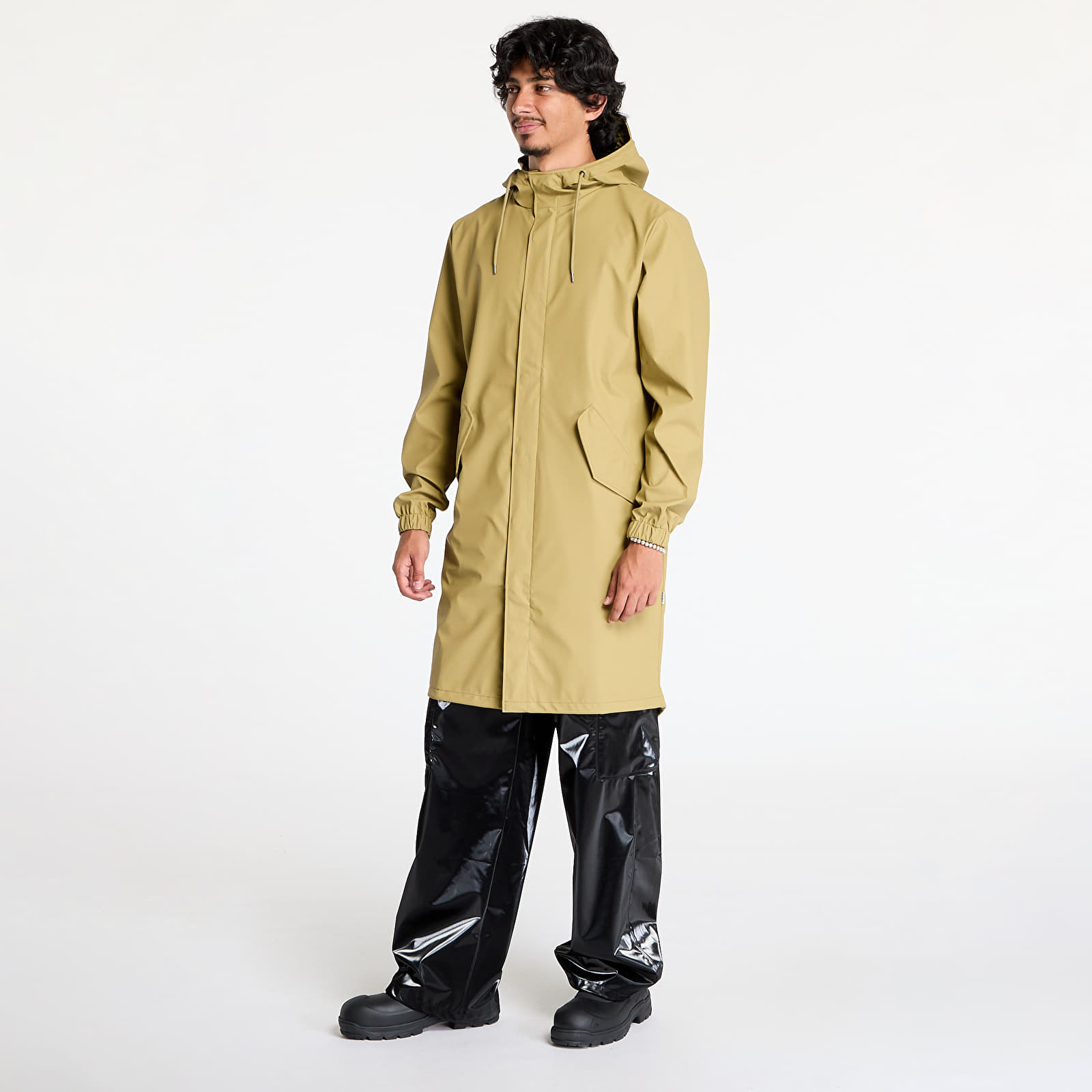 Jacken Rains Fishtail Parka W3 UNISEX Khaki