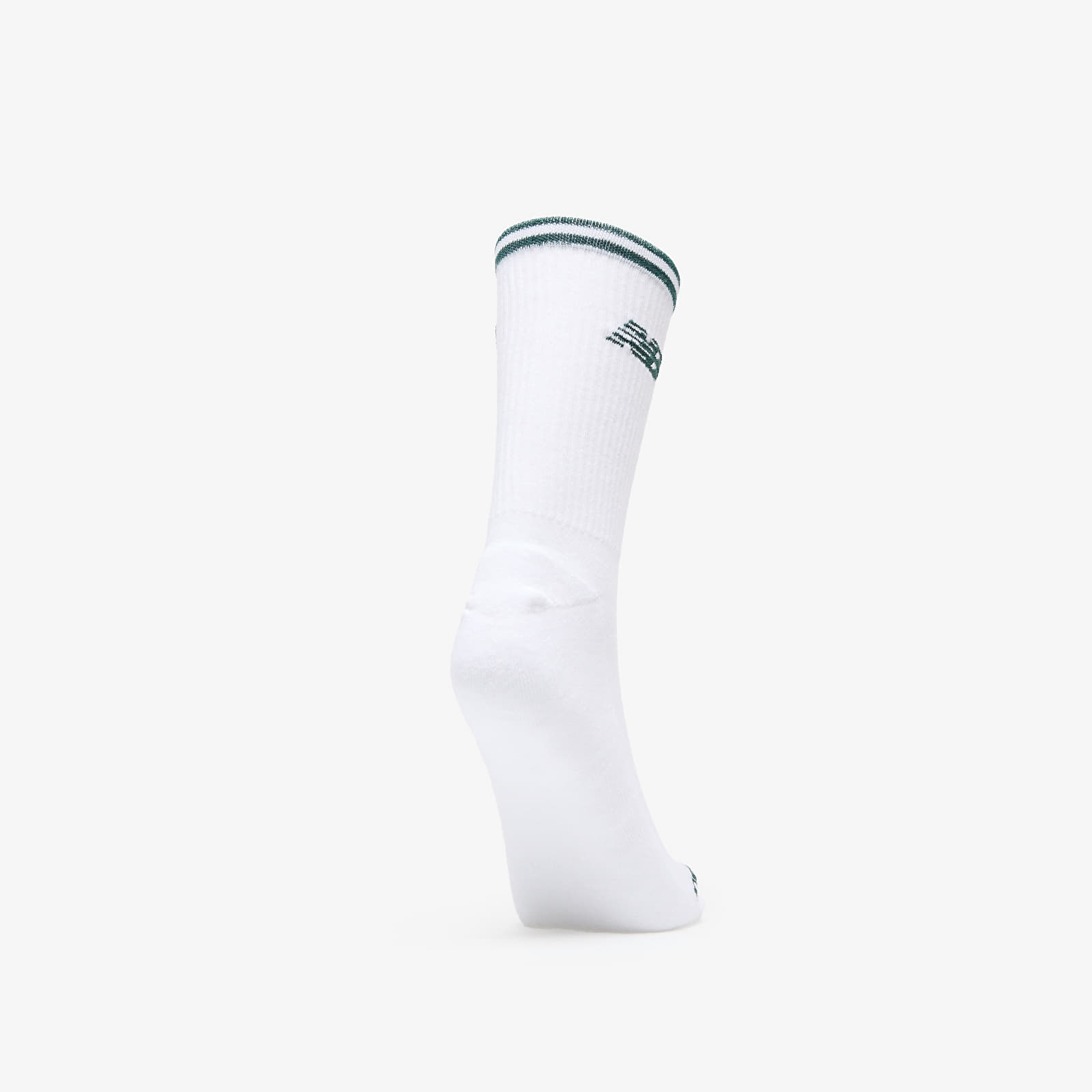 Skarpety męskie New Balance Running Stripe Midcalf Socks 2-Pack White
