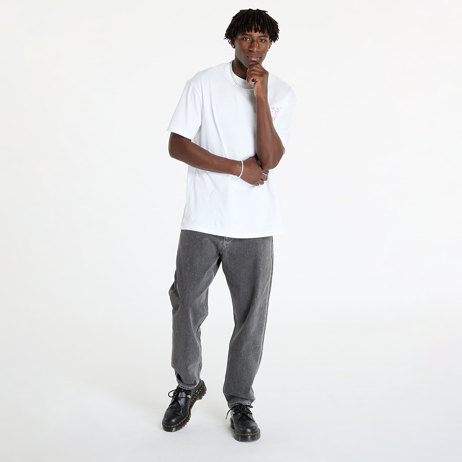 Чоловічі джинси Tommy Jeans Isaac Relaxed Tapered Jeans Denim