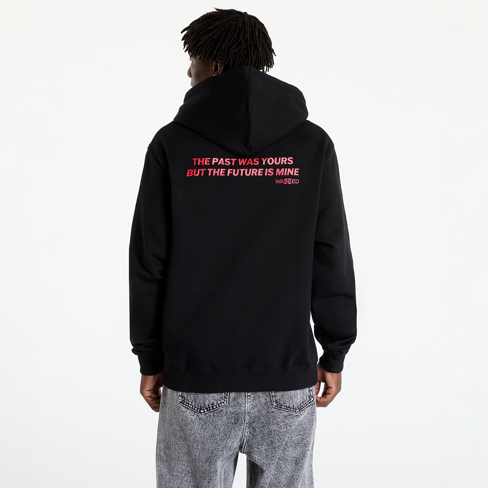 Men's sweatshirts Wasted Paris Howler Hoodie Black