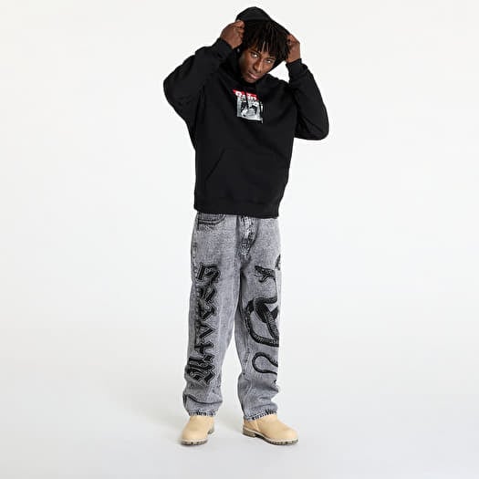 Men's sweatshirts Wasted Paris Howler Hoodie Black | Queens