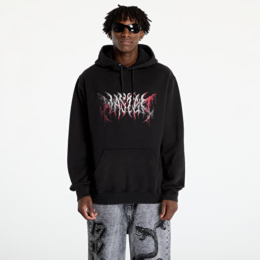 Wasted Paris Scythe Hoodie Faded Black