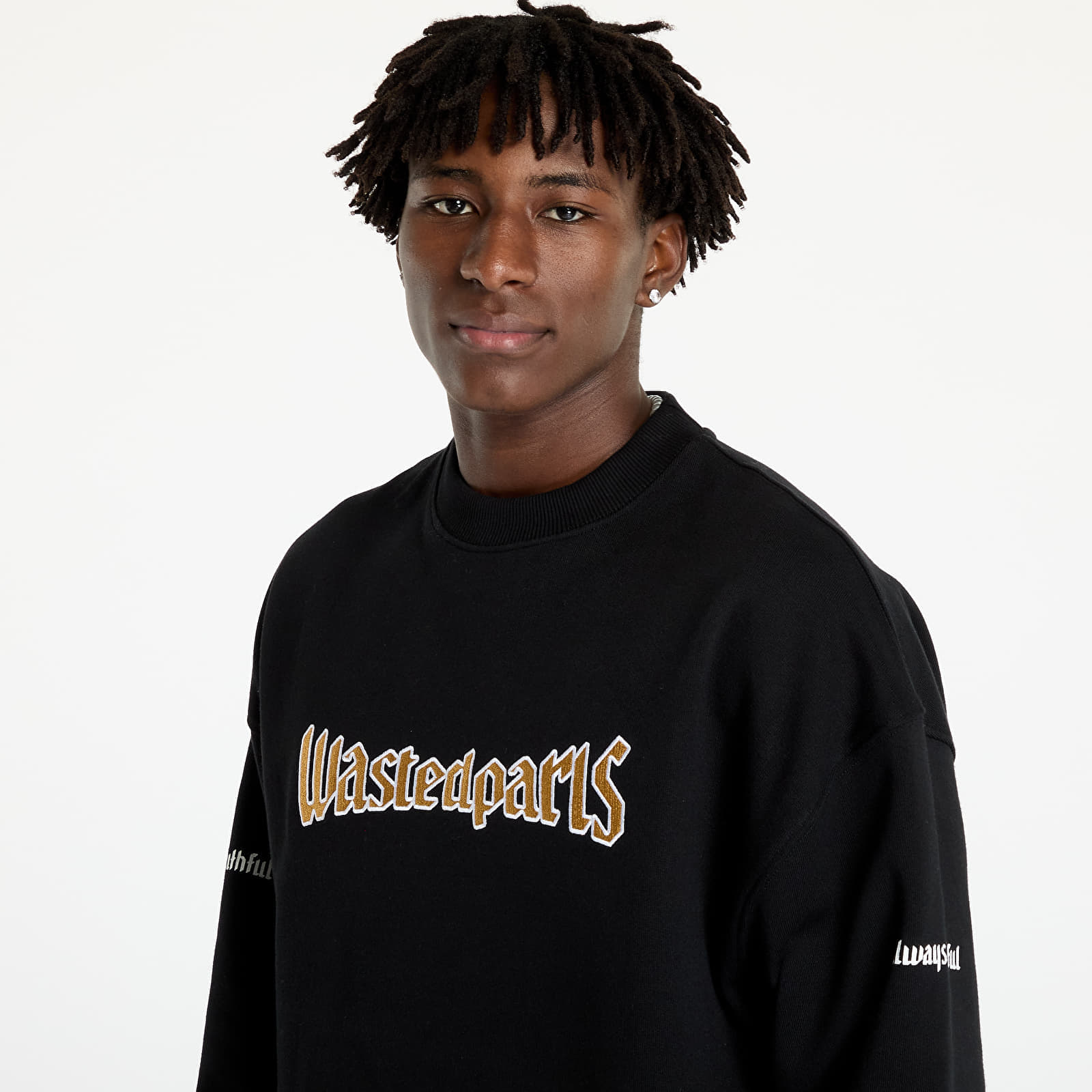 Hanorac Wasted Paris United Crew Neck Black - 1 | YEO