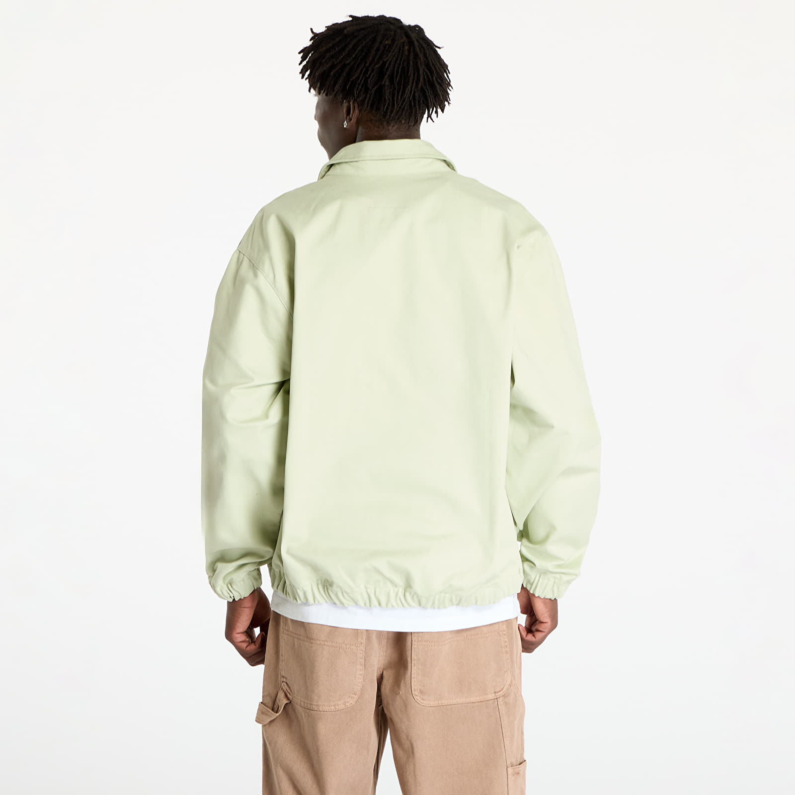 Men's jackets Nike Life Men's Woven Harrington Jacket Olive Aura/ Olive Aura