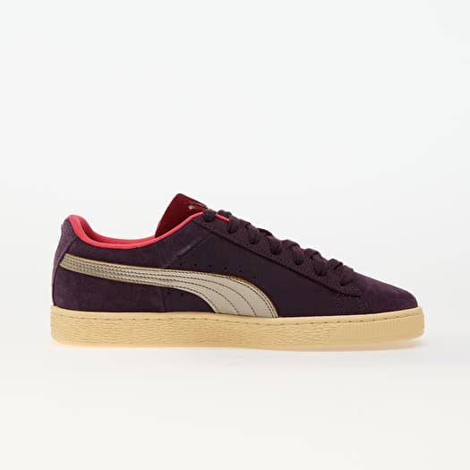 Puma suede burgundy mens outlet