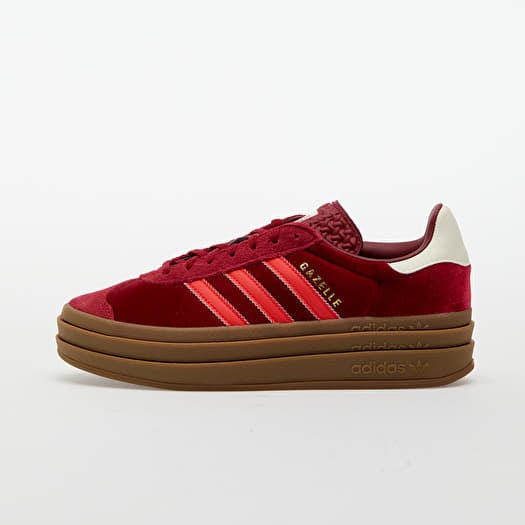 Women s sneakers and shoes adidas Gazelle Bold W Red Bright Red Off White Queens
